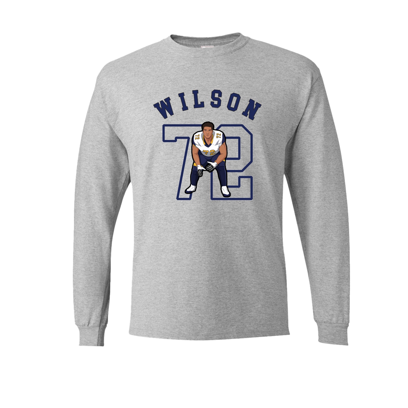 Long Sleeve Tee — Shirsey Arch in Grey