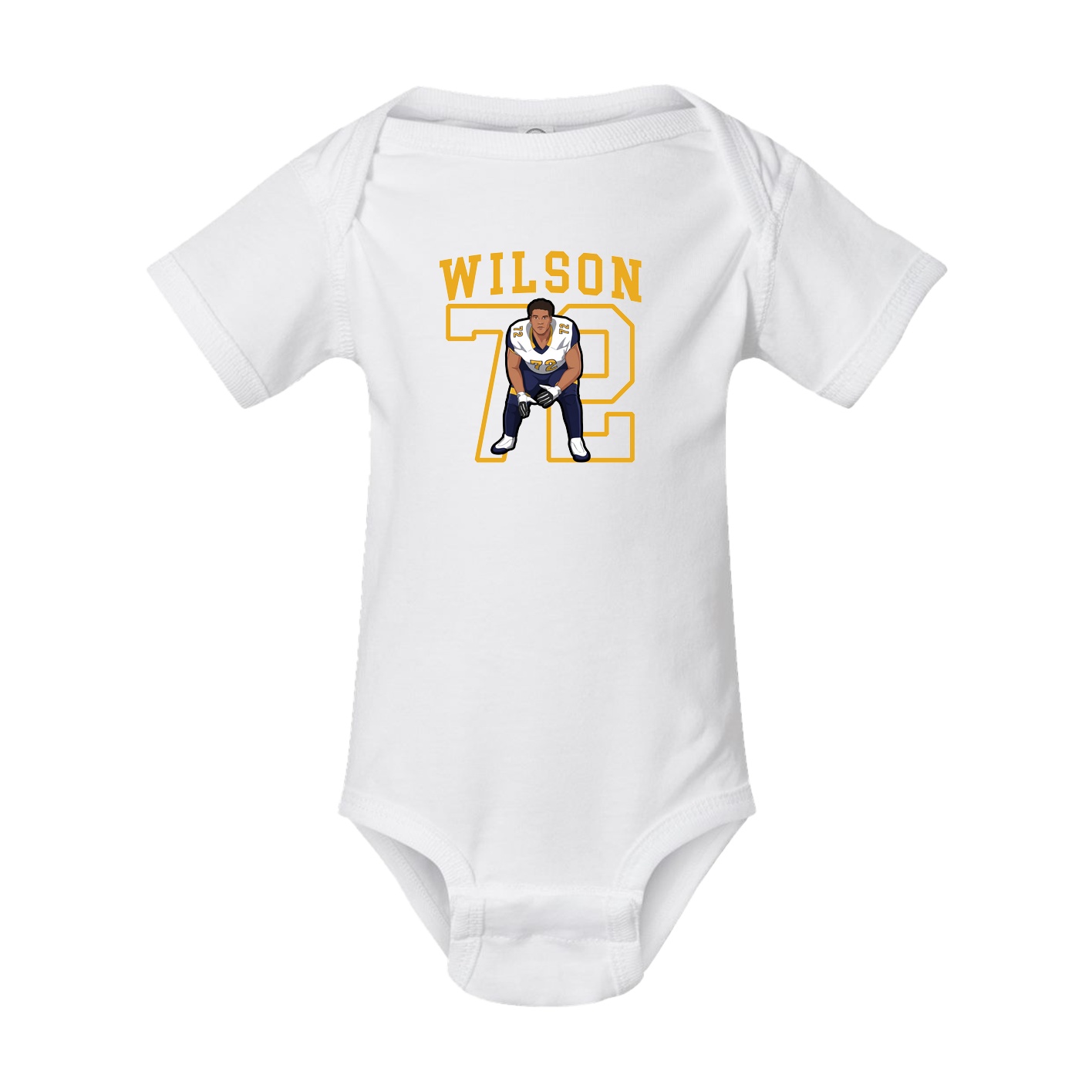 Baby Onesie — Shirsey in White