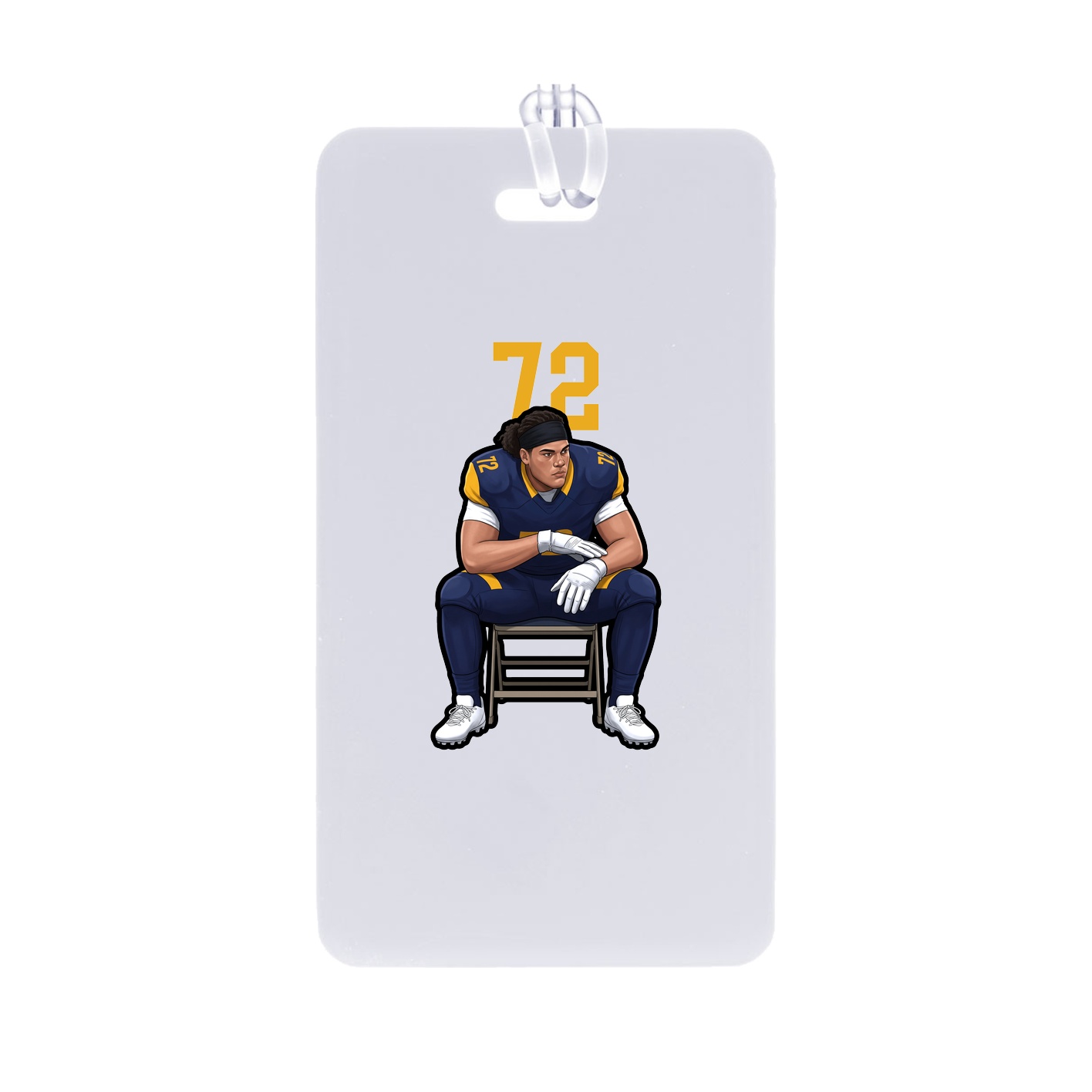 Bag Tag — Number Top in Classic