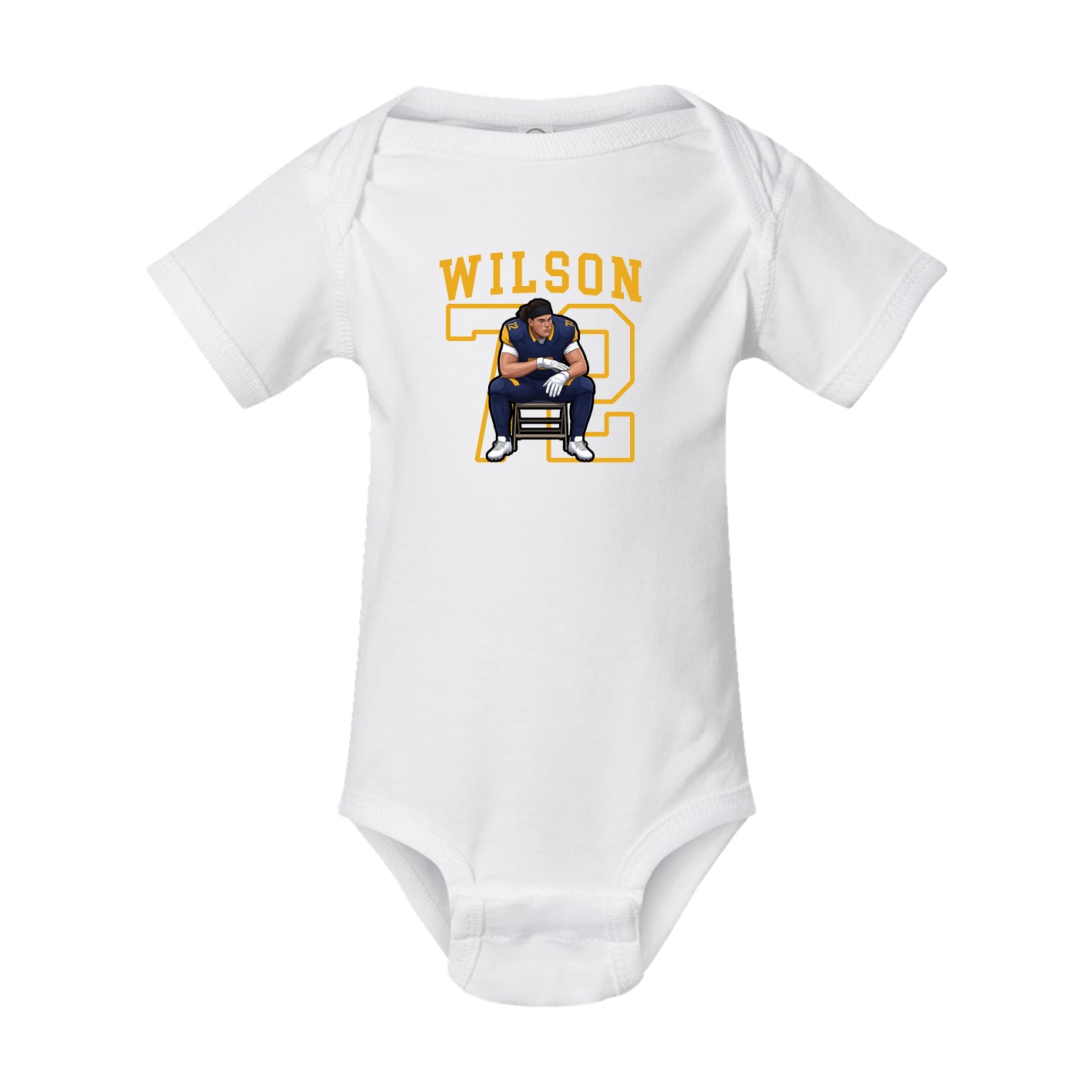 Baby Onesie — Shirsey in White