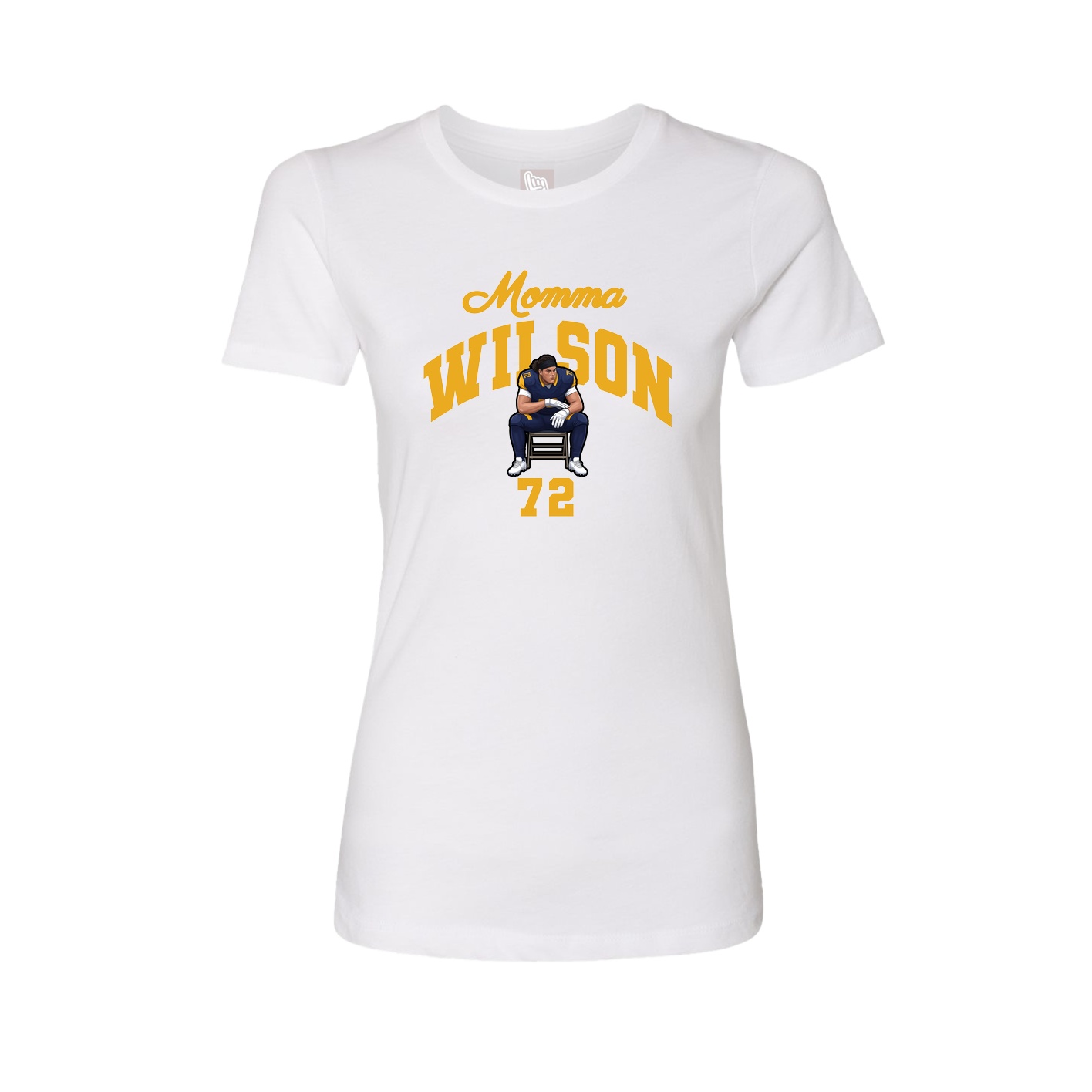 Womens Tee — Mothers Day Arch in White