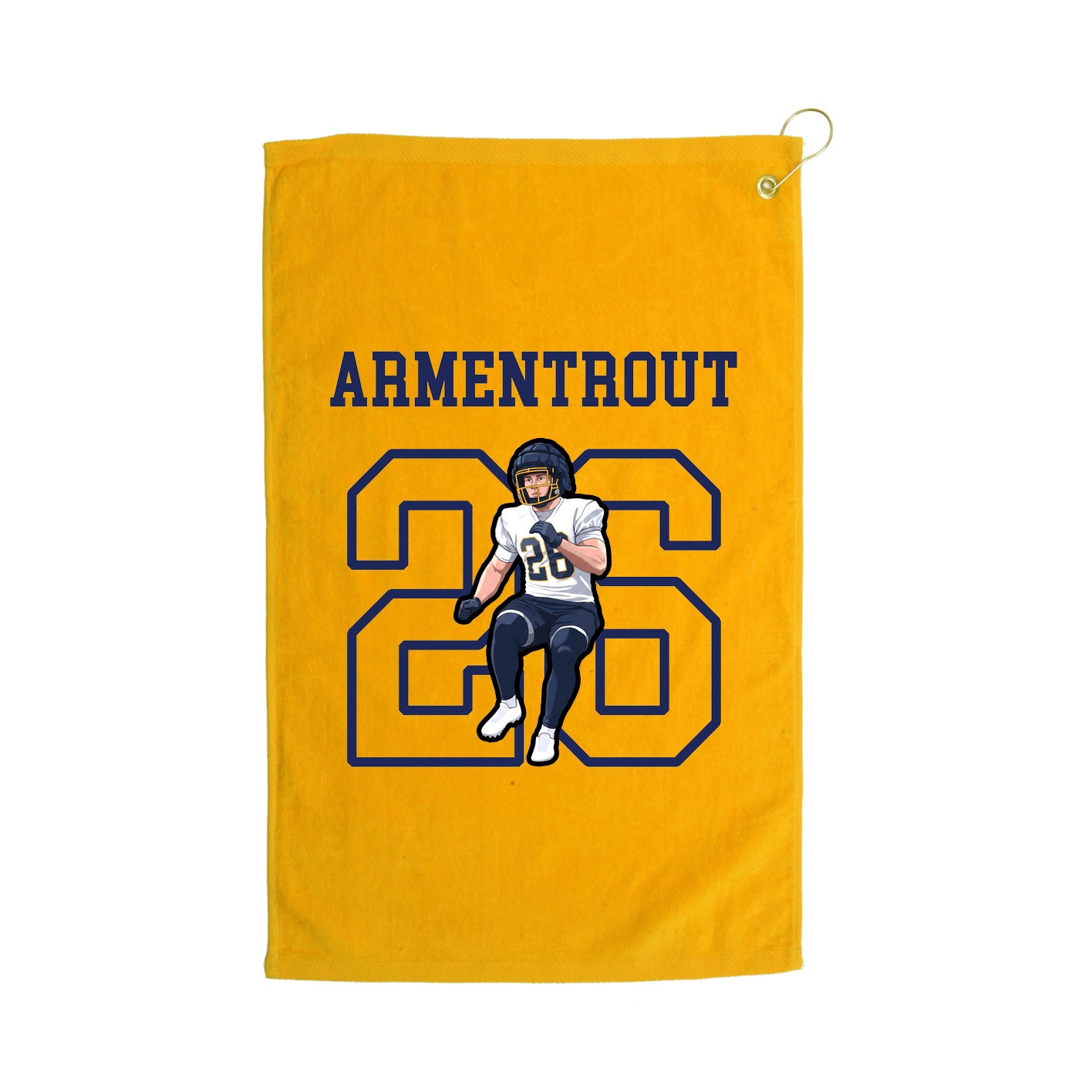 Golf Towel — Shirsey in Gold