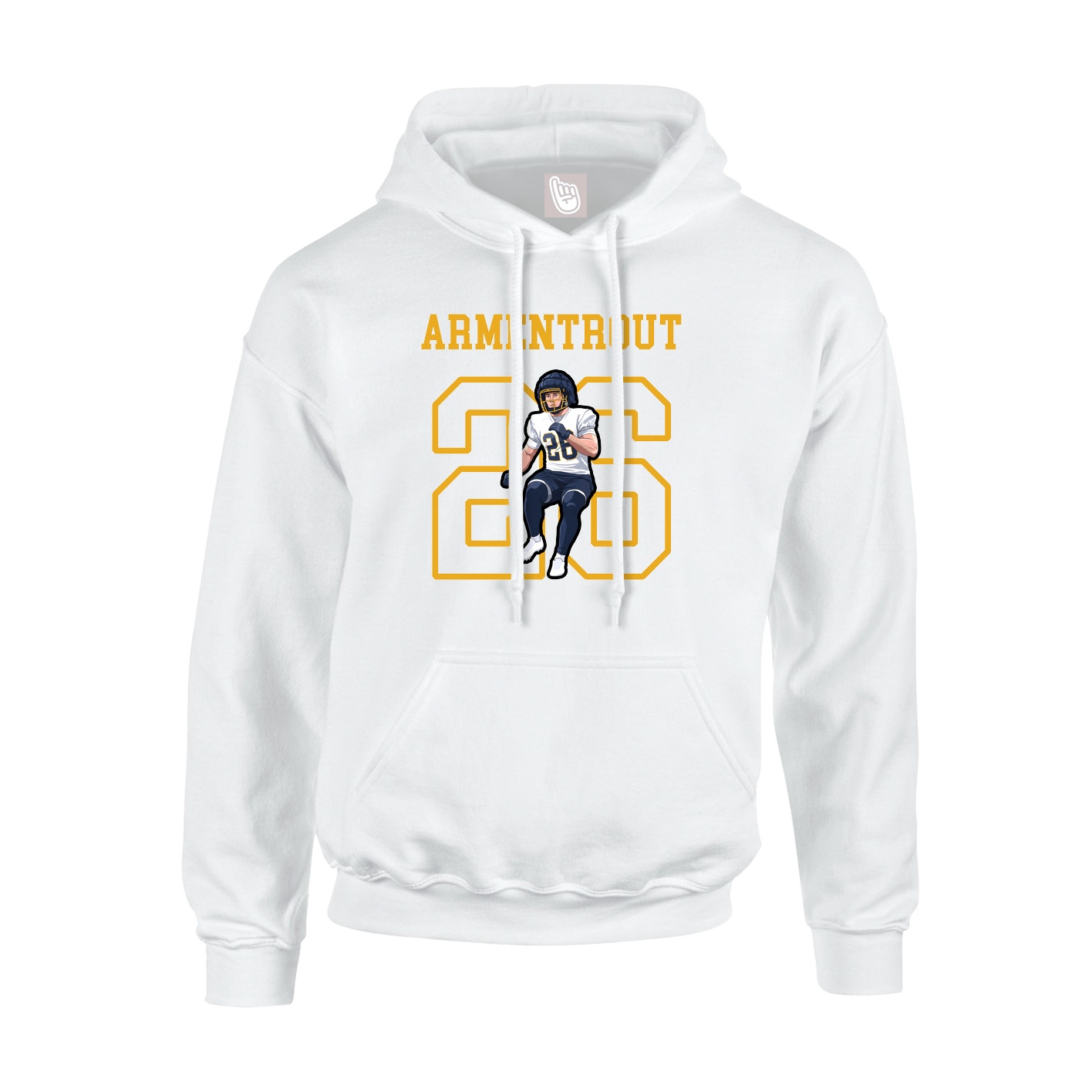 Youth Hoodie — Shirsey in White