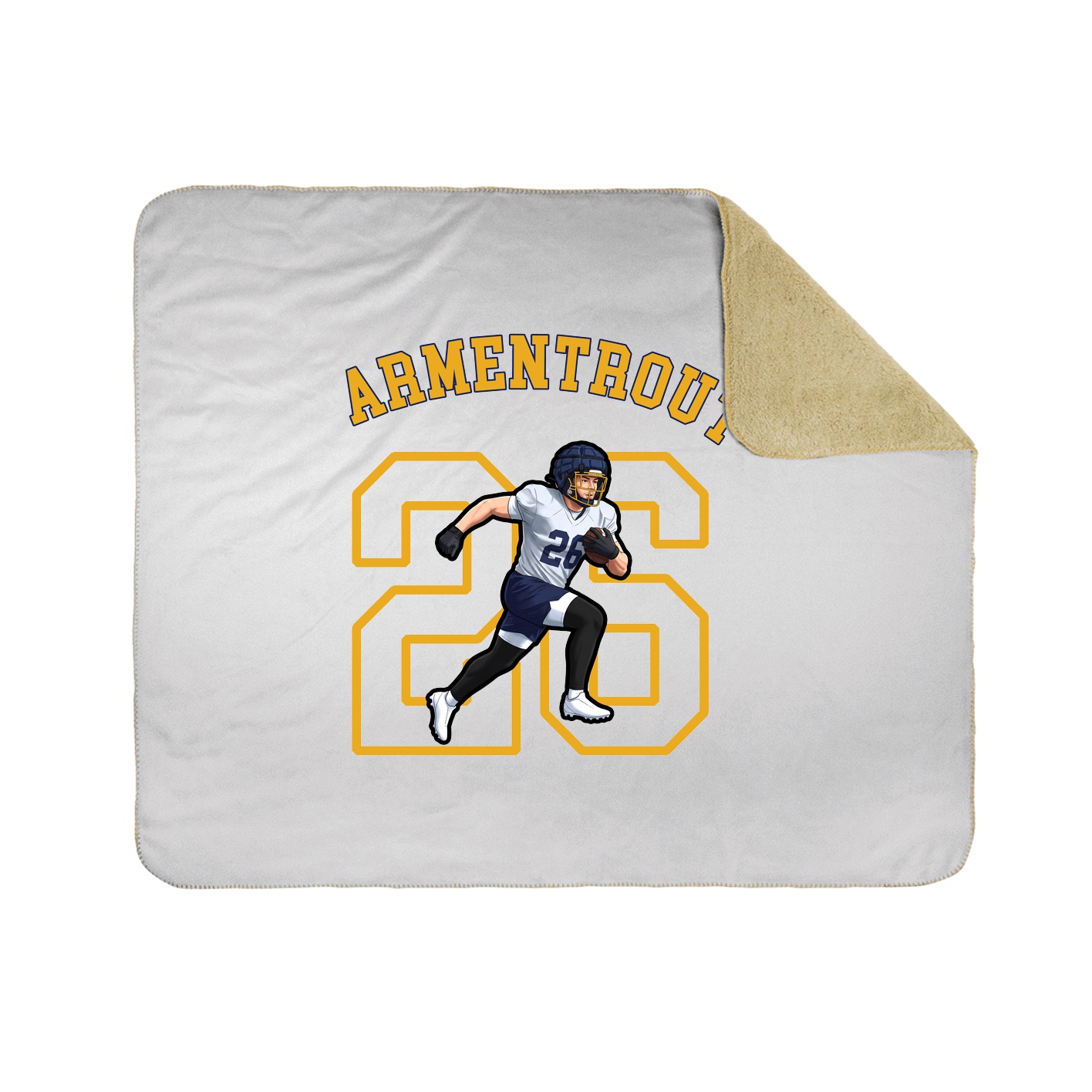 Throw Blanket — Shirsey Arch in White