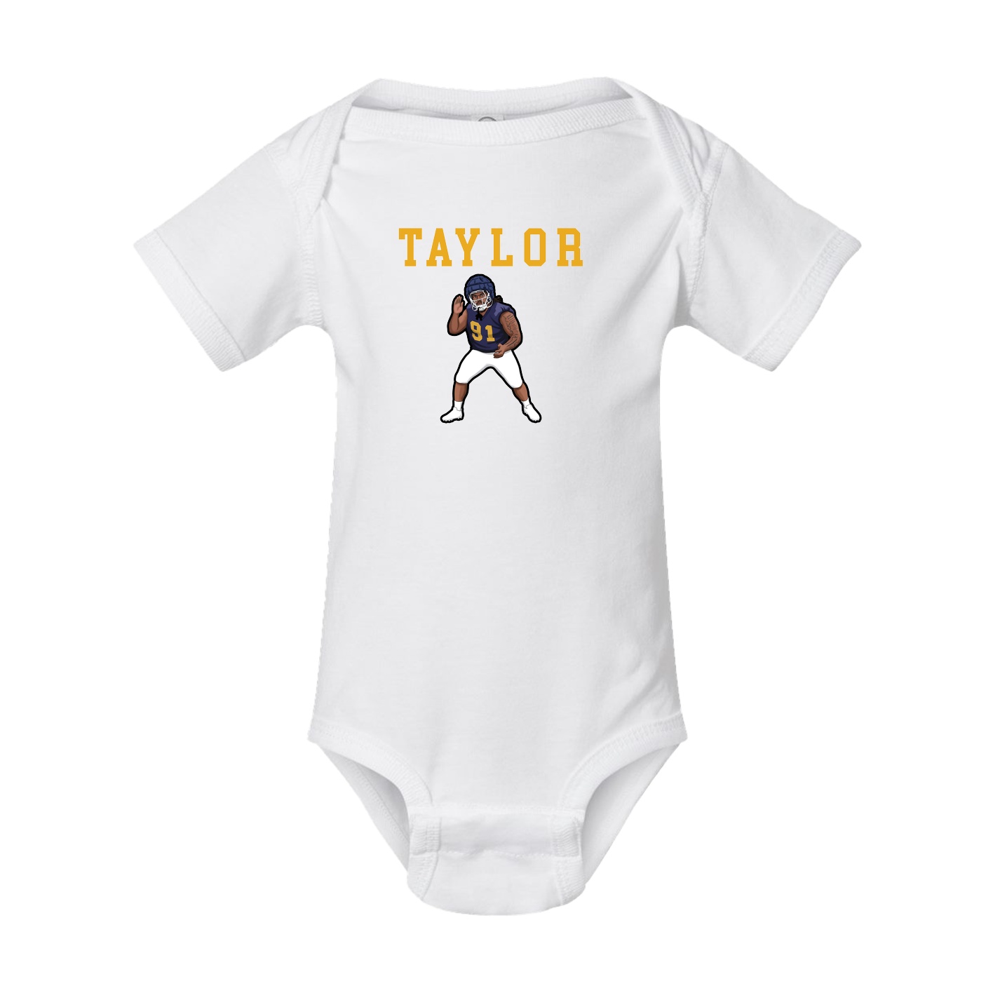 Baby Onesie — Shirsey in White
