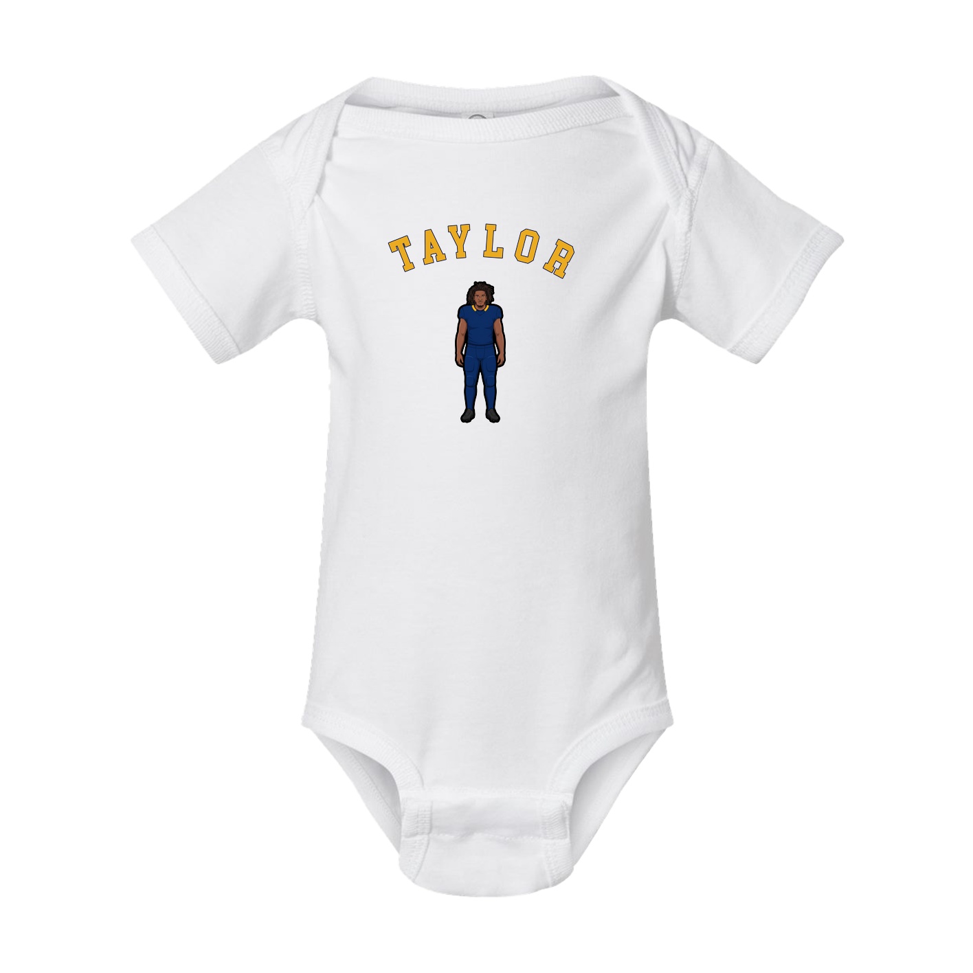 Baby Onesie — Shirsey Arch in White