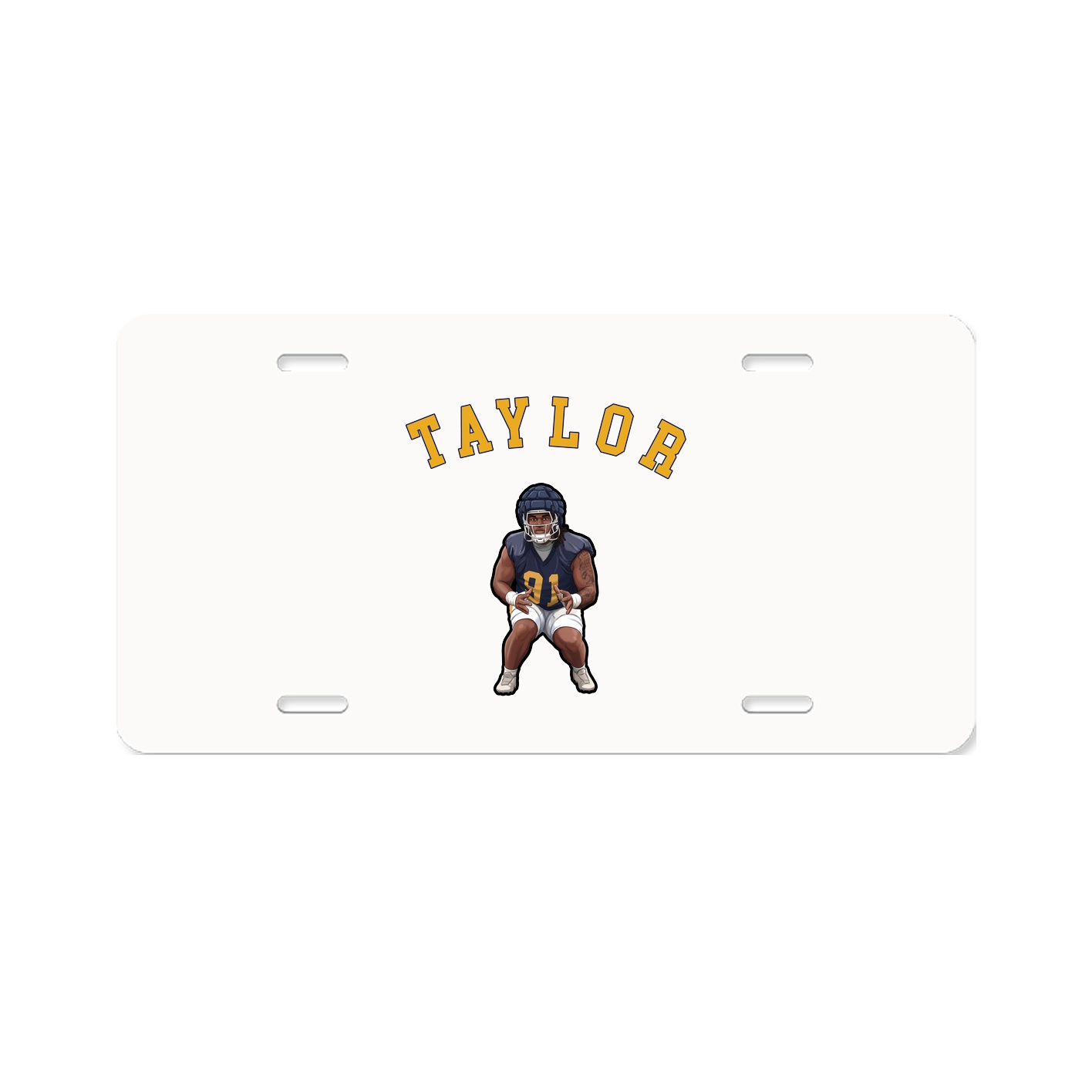 License Plate — Shirsey Arch in Classic