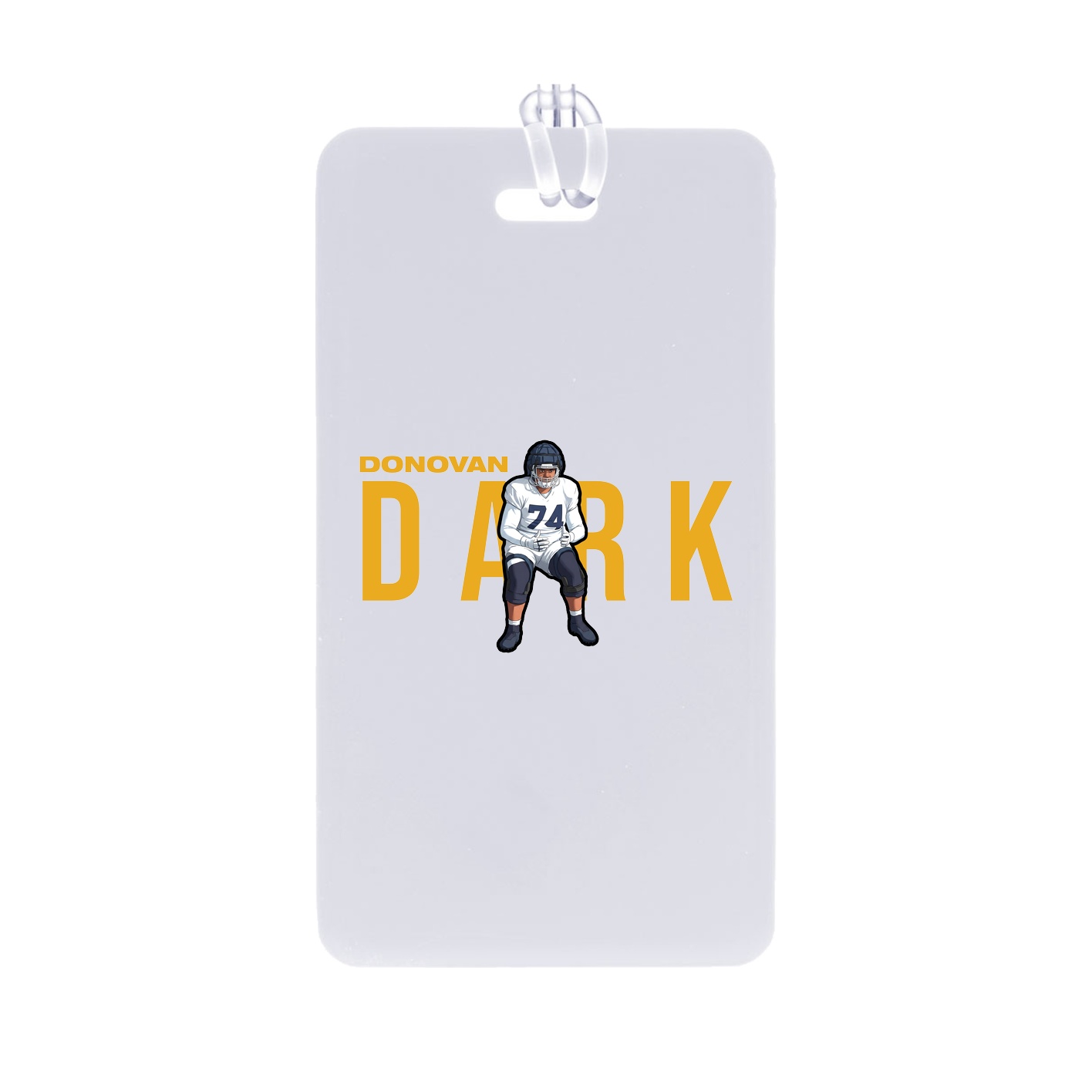 Bag Tag — Player Name in Classic