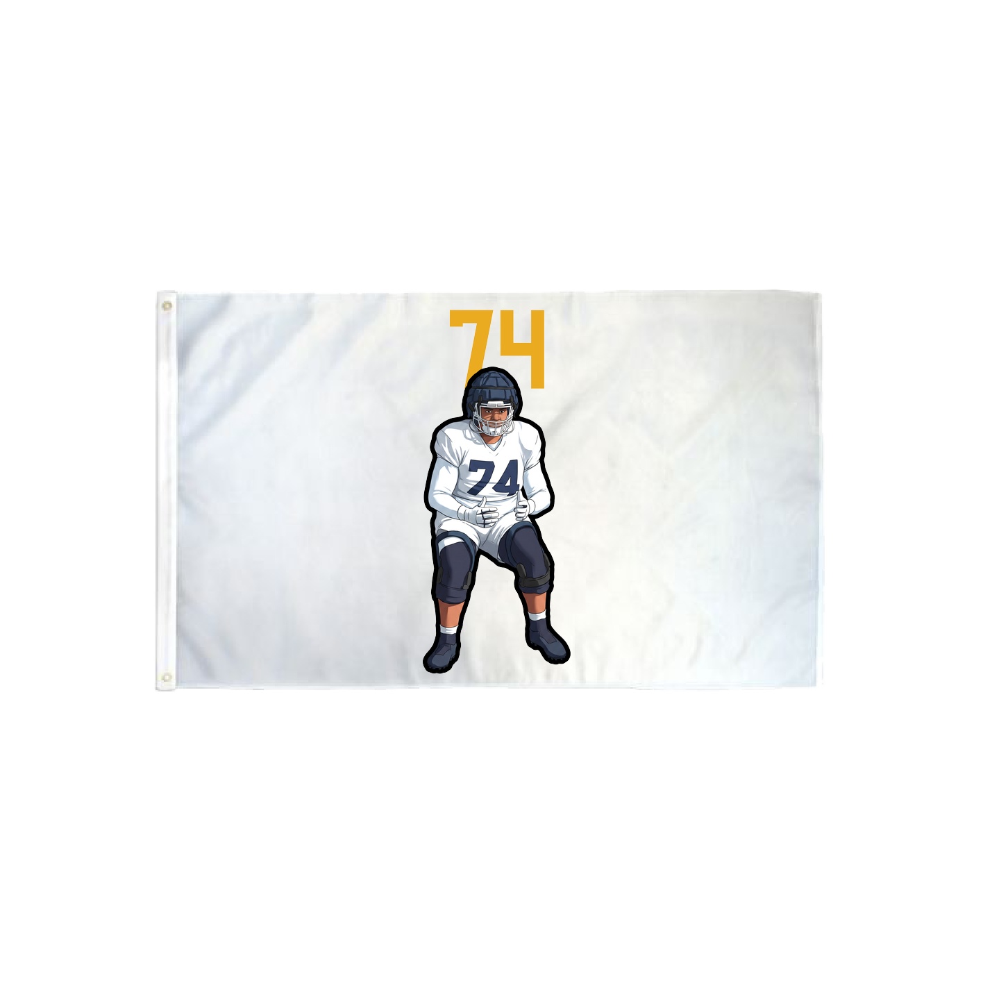 3x5 Flag — Number Top in Classic