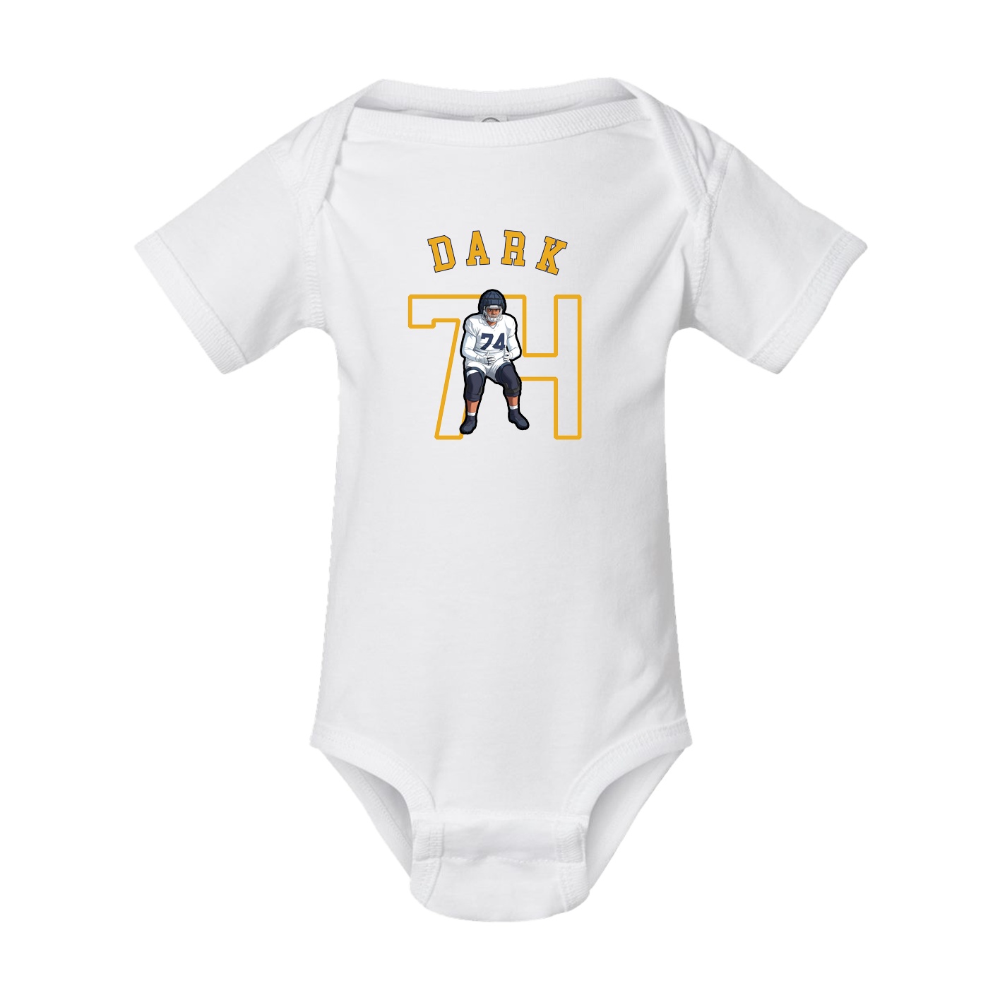 Baby Onesie — Shirsey Arch in White