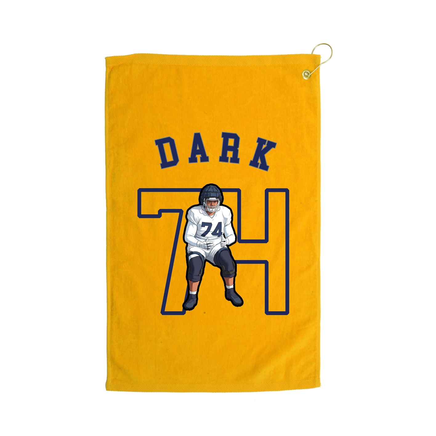 Golf Towel — Shirsey Arch in Gold