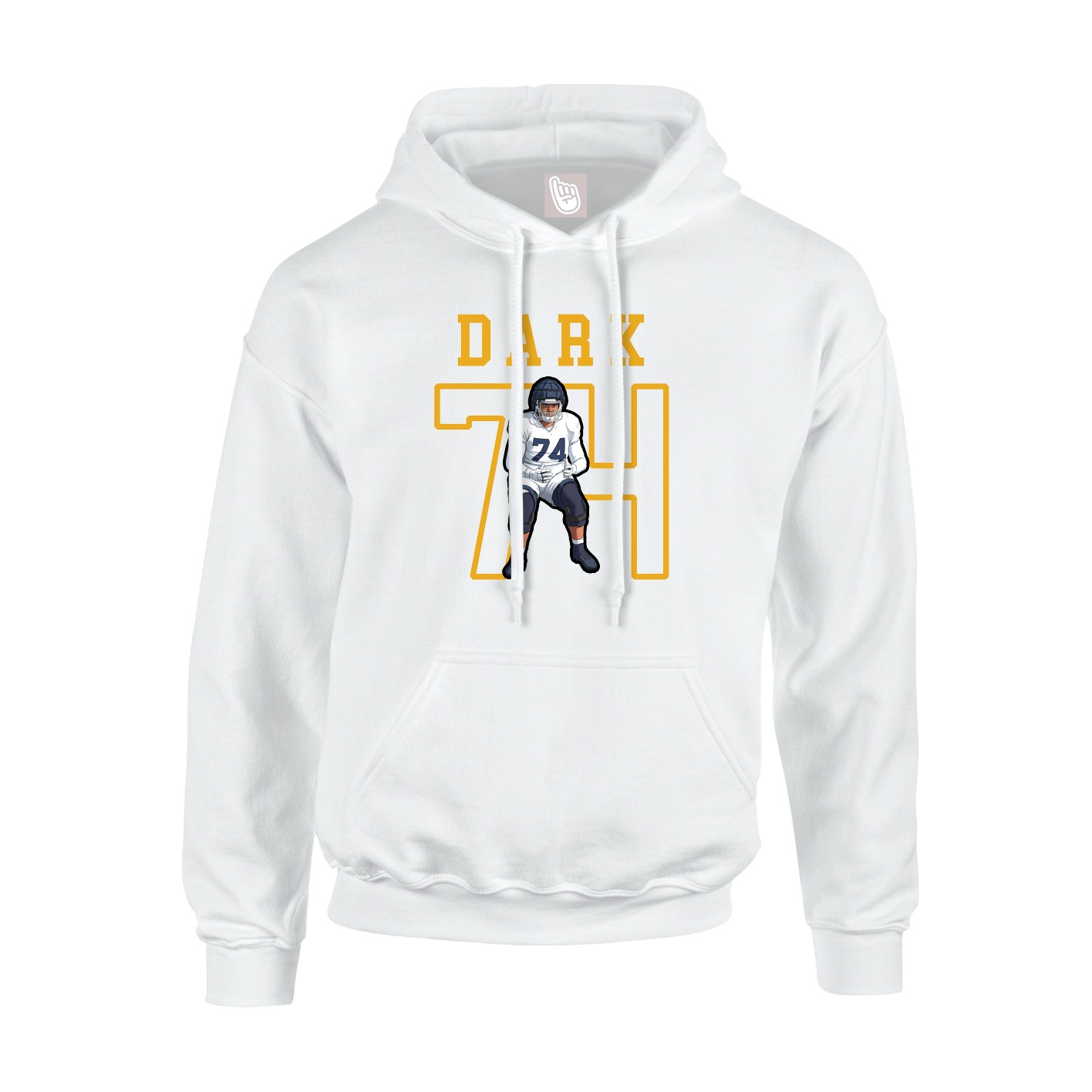 Youth Hoodie — Shirsey in White