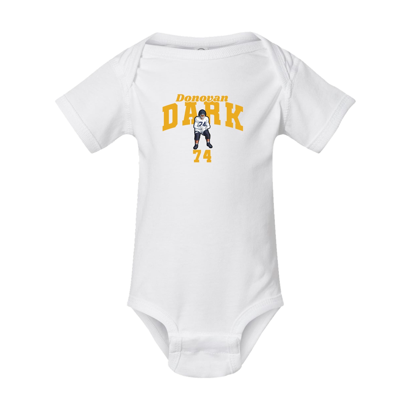 Baby Onesie — Signature Arch in White