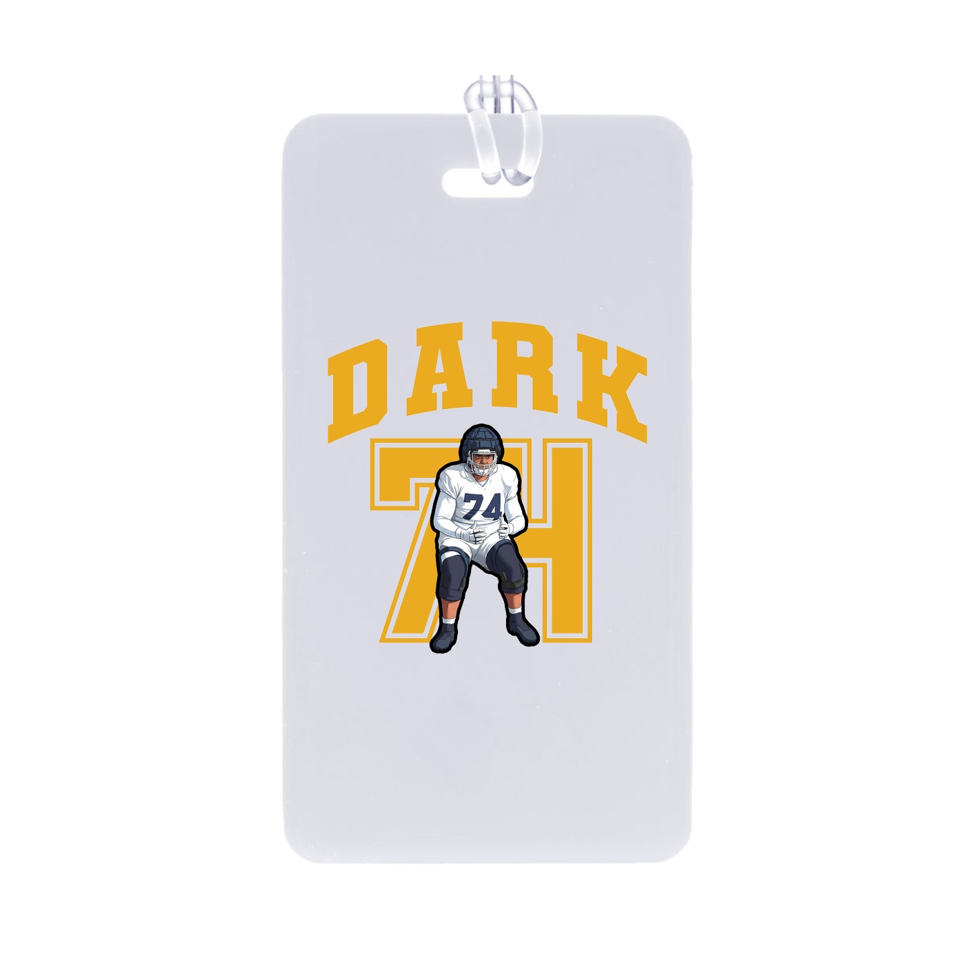 Bag Tag — Number in Classic