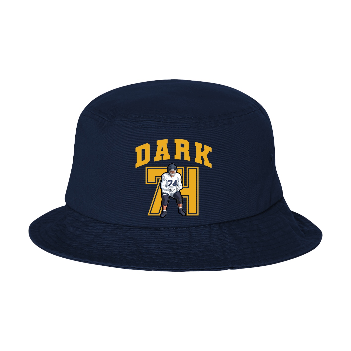 Bucket Cap — Number in Navy