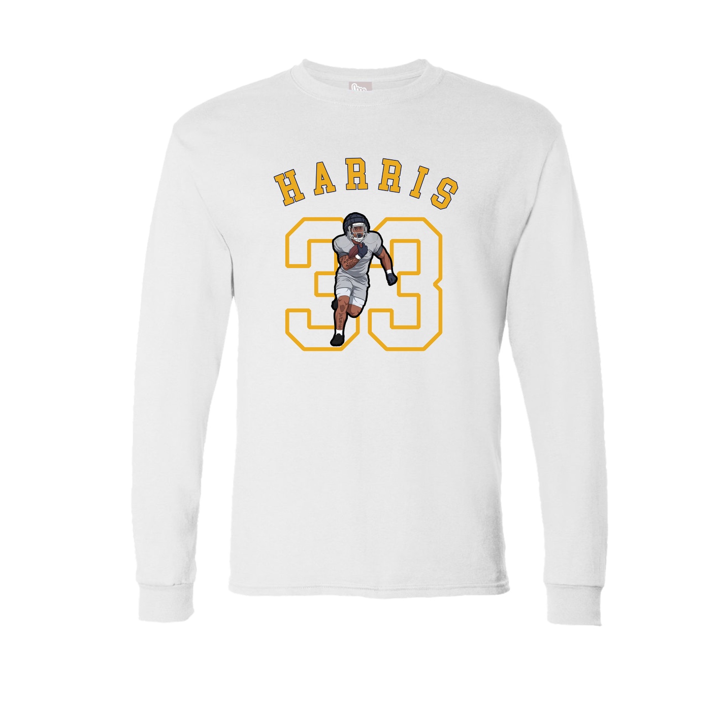 Long Sleeve Tee — Shirsey Arch in White