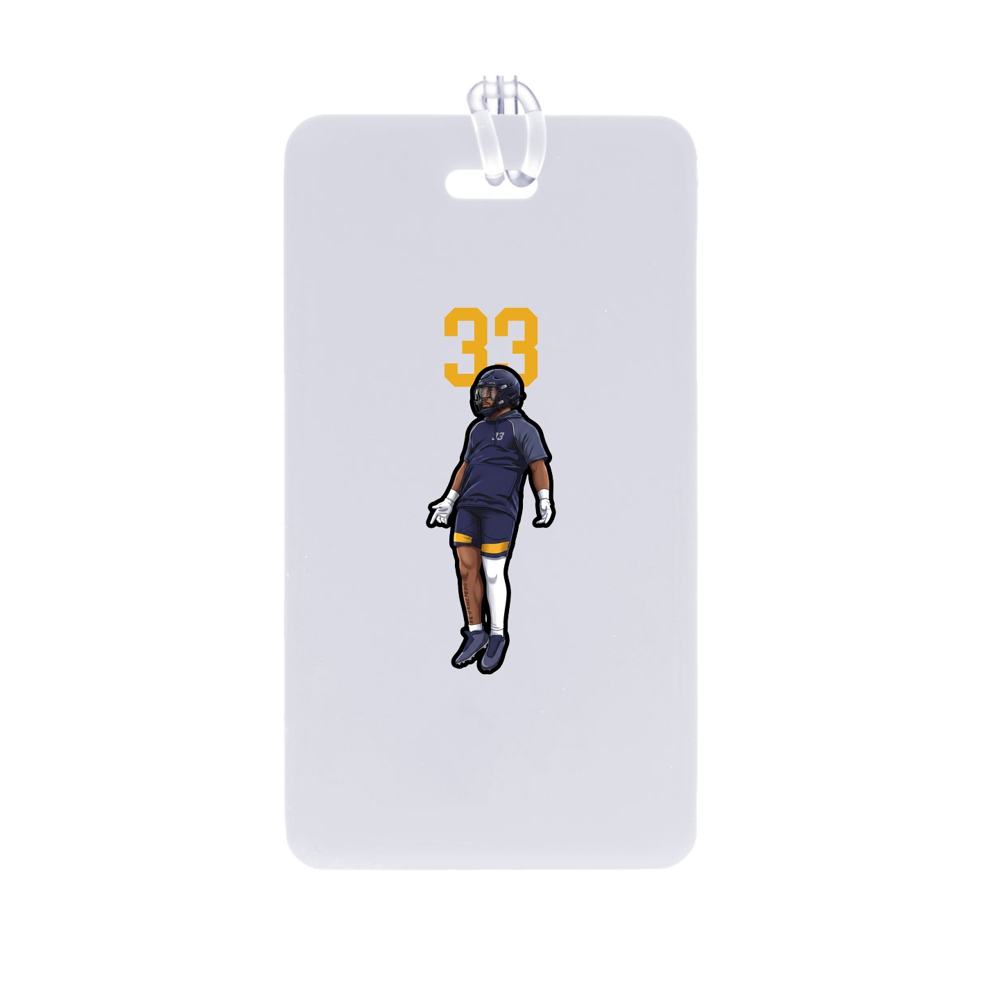 Bag Tag — Number Top in Classic