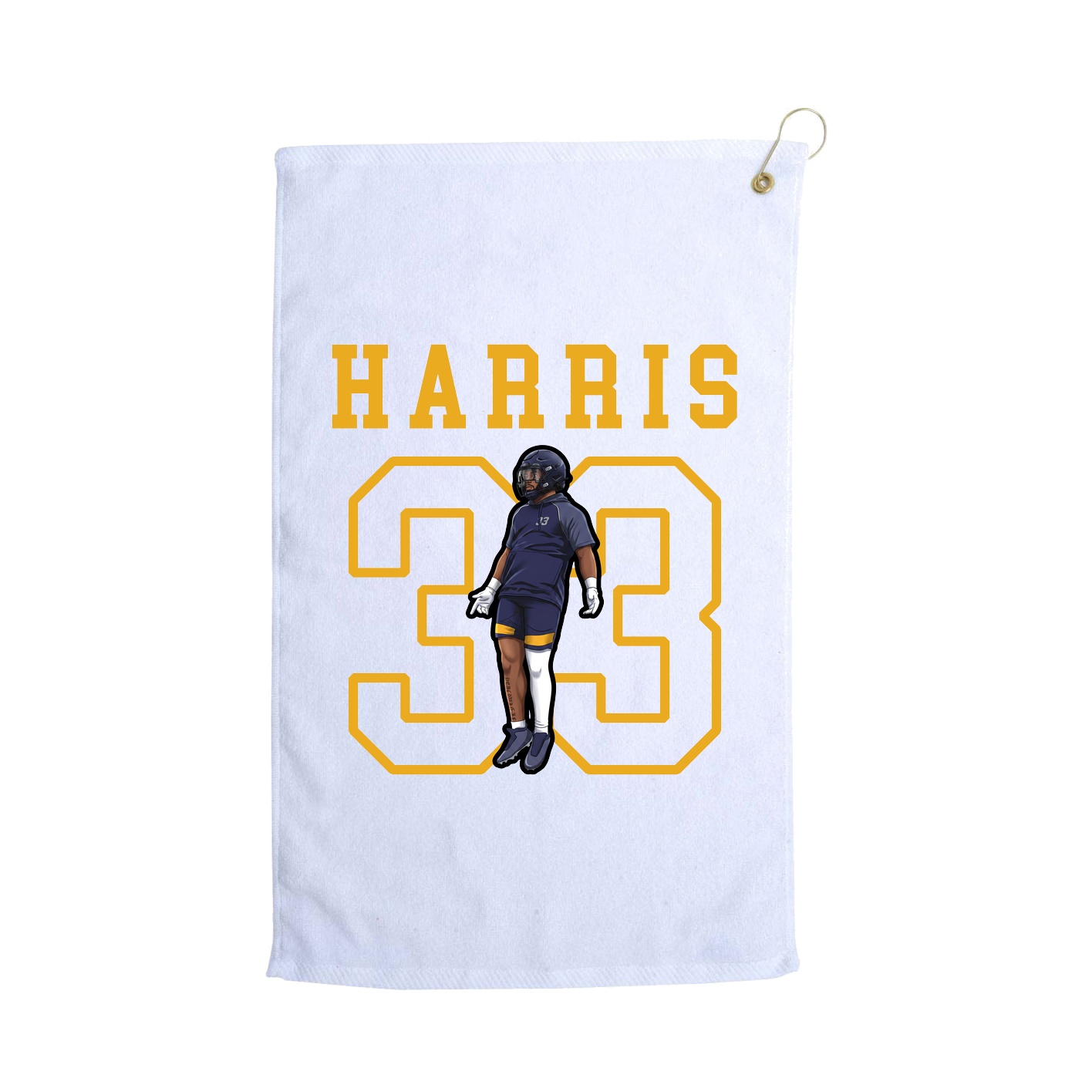 Golf Towel — Shirsey in White