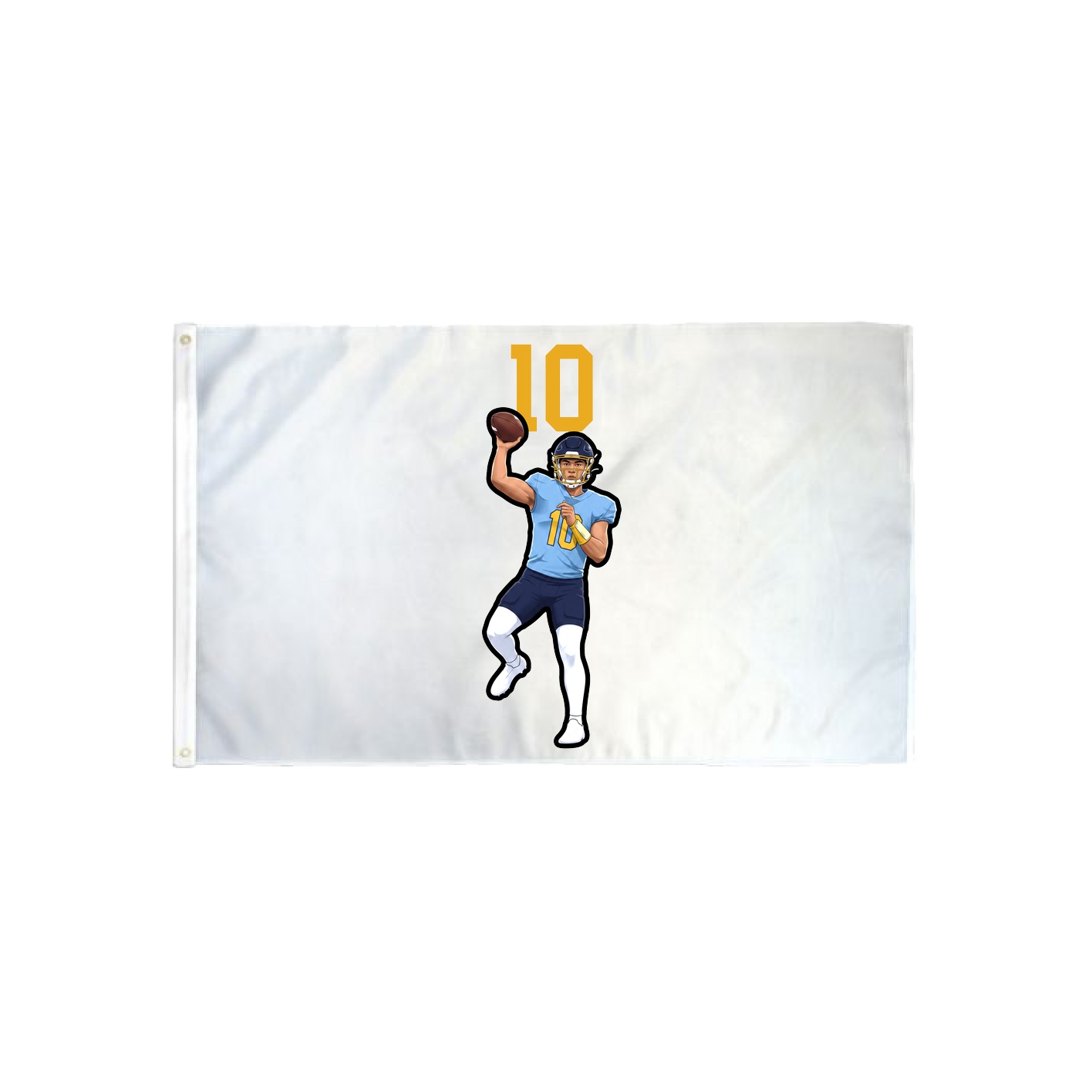 3x5 Flag — Number Top in Classic