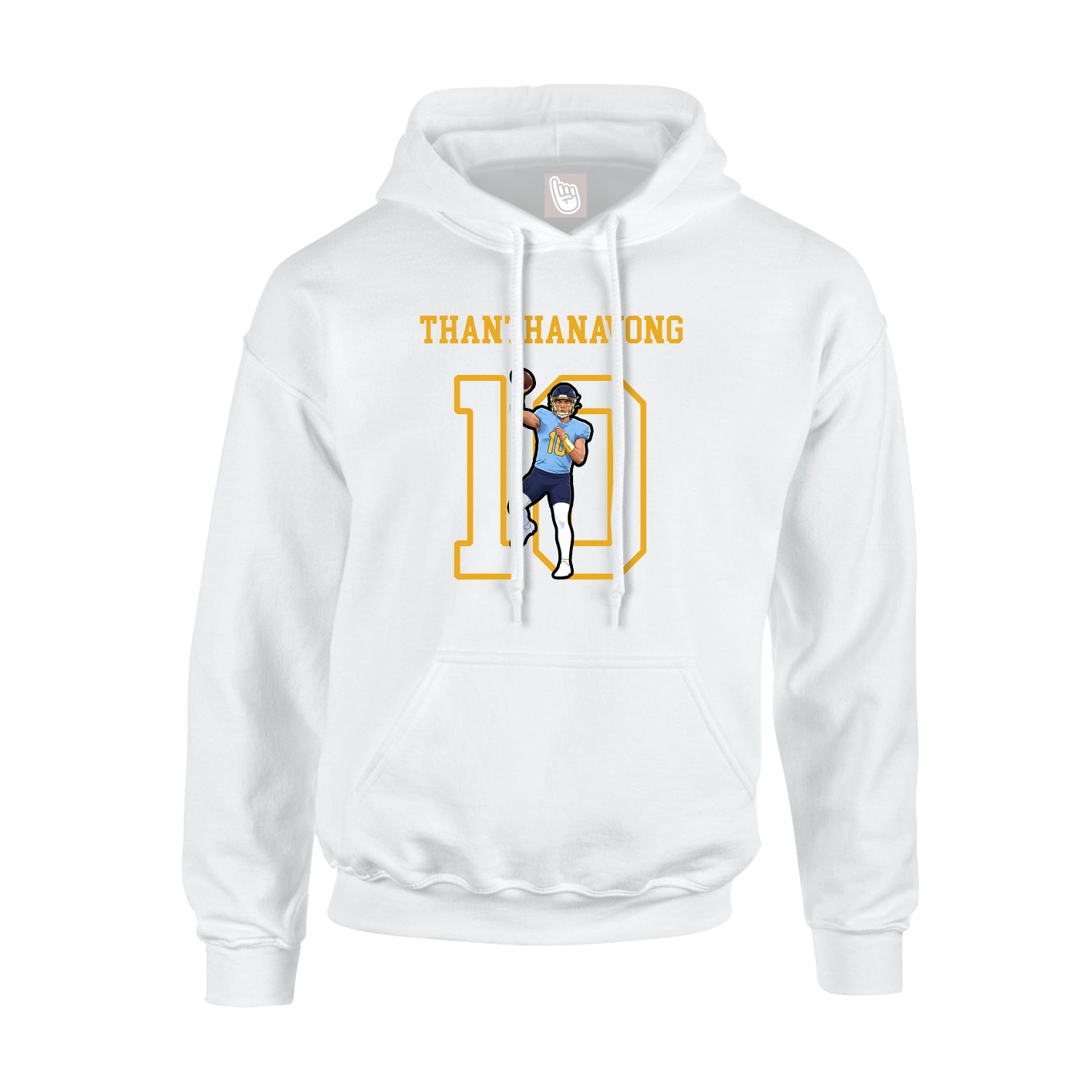 Youth Hoodie — Shirsey in White