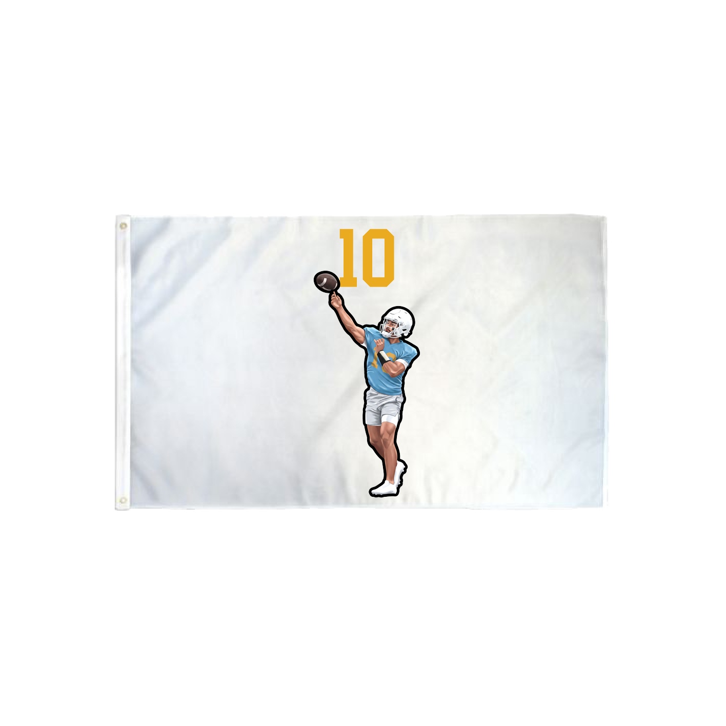 3x5 Flag — Number Top in Classic