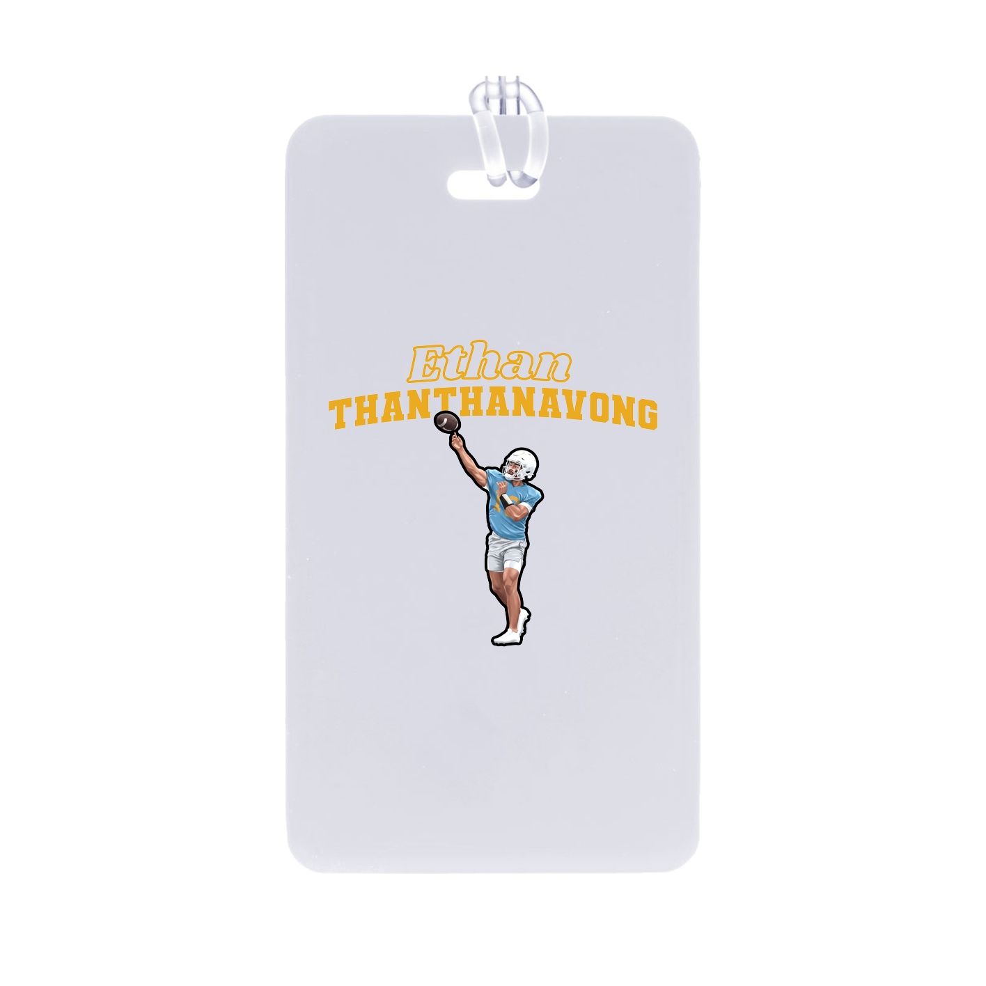 Bag Tag — Name Arch in Classic