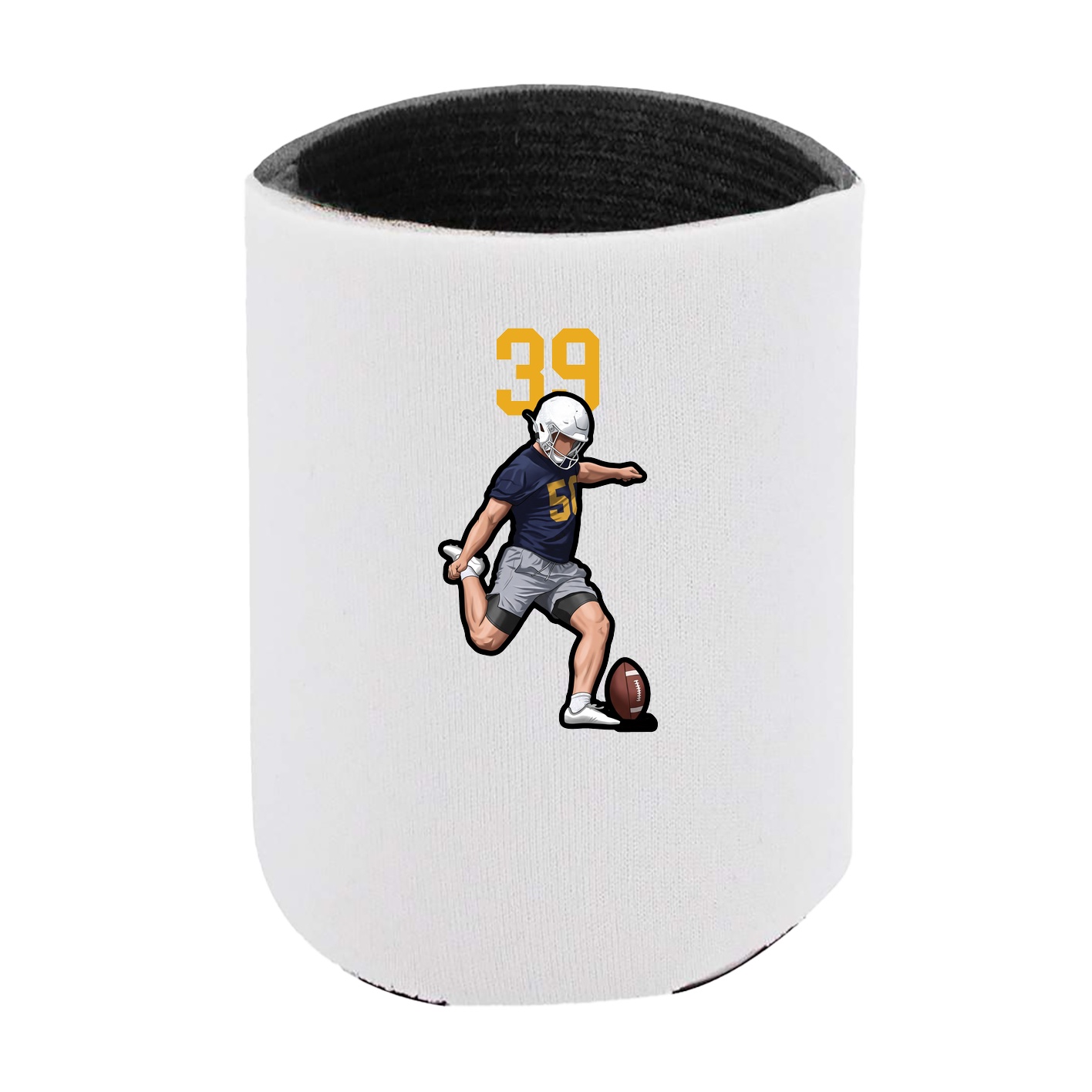 Can Holder — Number Top in White