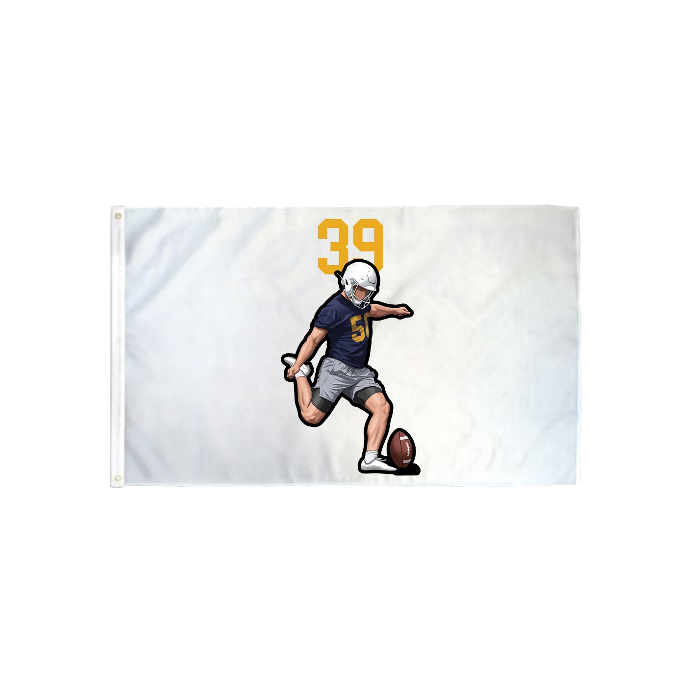 3x5 Flag — Number Top in Classic