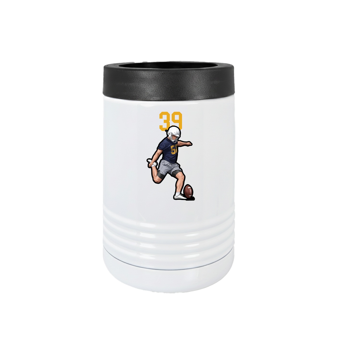Beverage Holder — Number Top in White