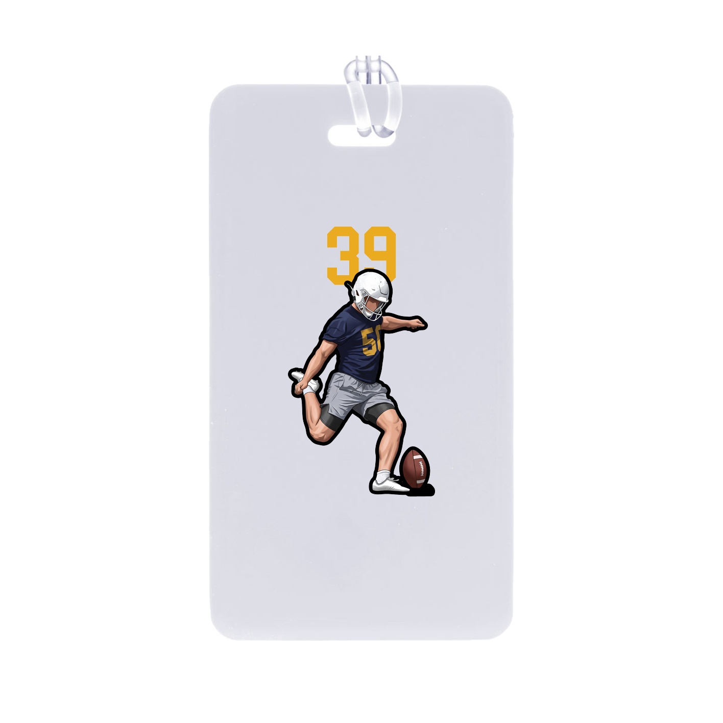 Bag Tag — Number Top in Classic
