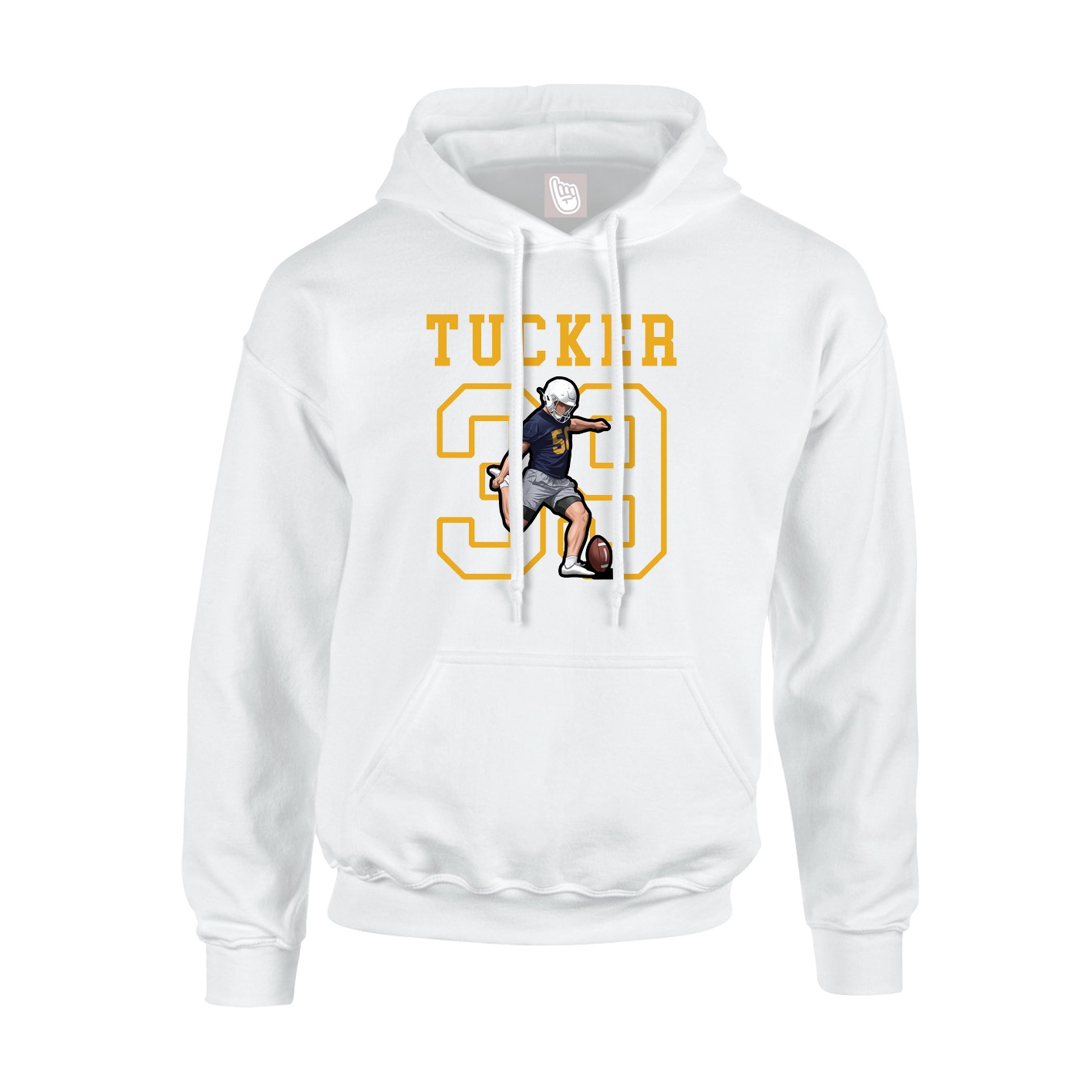 Youth Hoodie — Shirsey in White