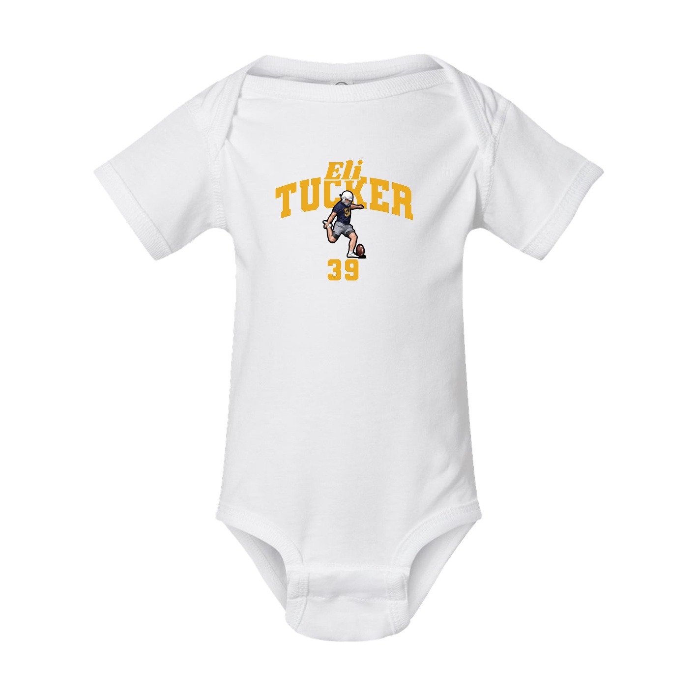 Baby Onesie — Signature Arch in White