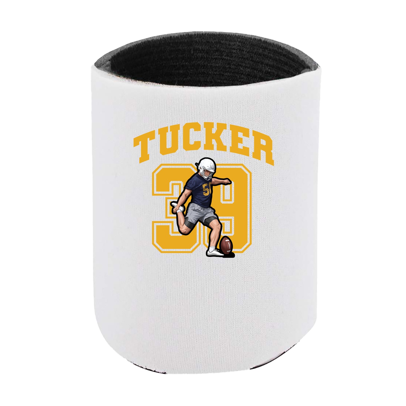Can Holder — Number in White