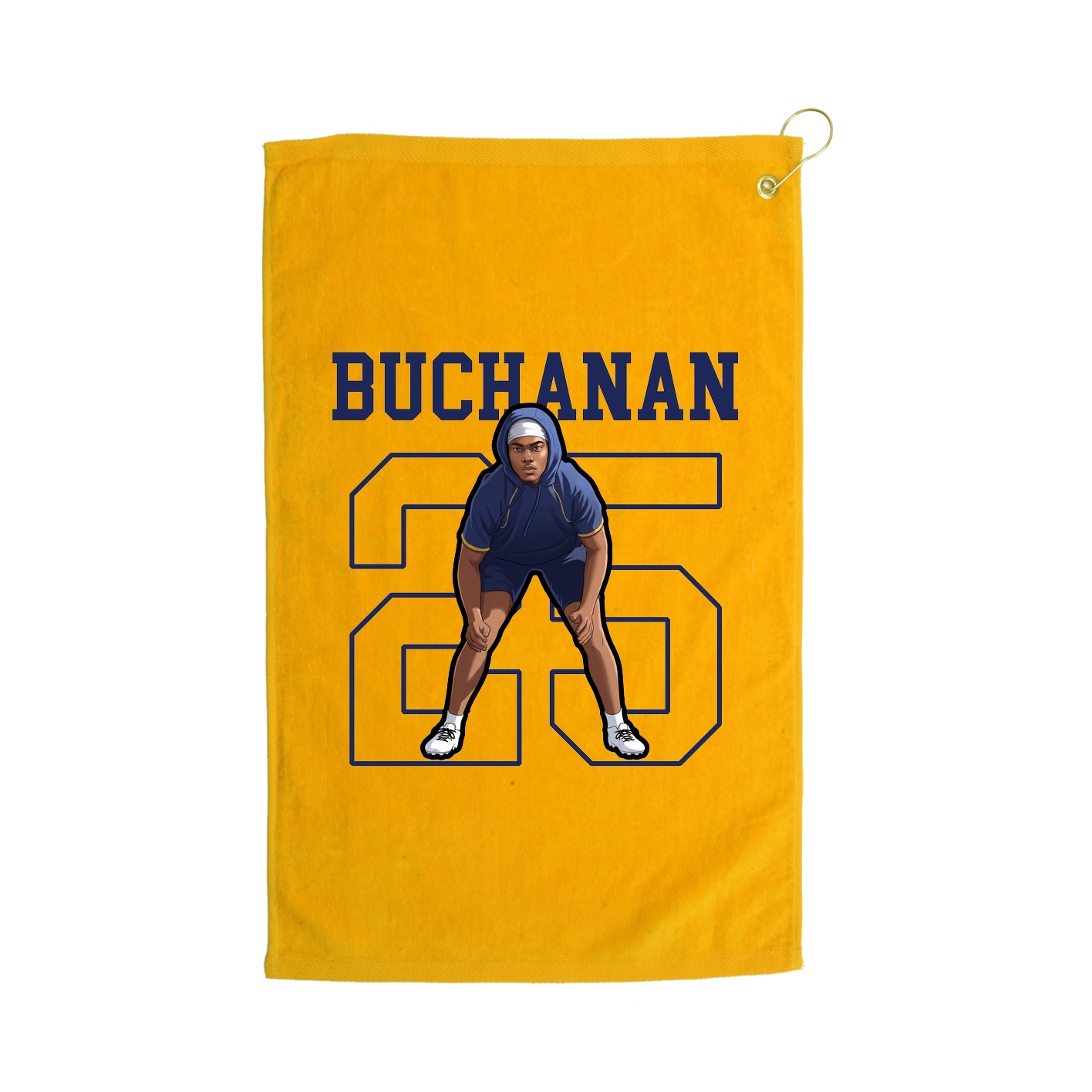 Golf Towel — Shirsey in Gold
