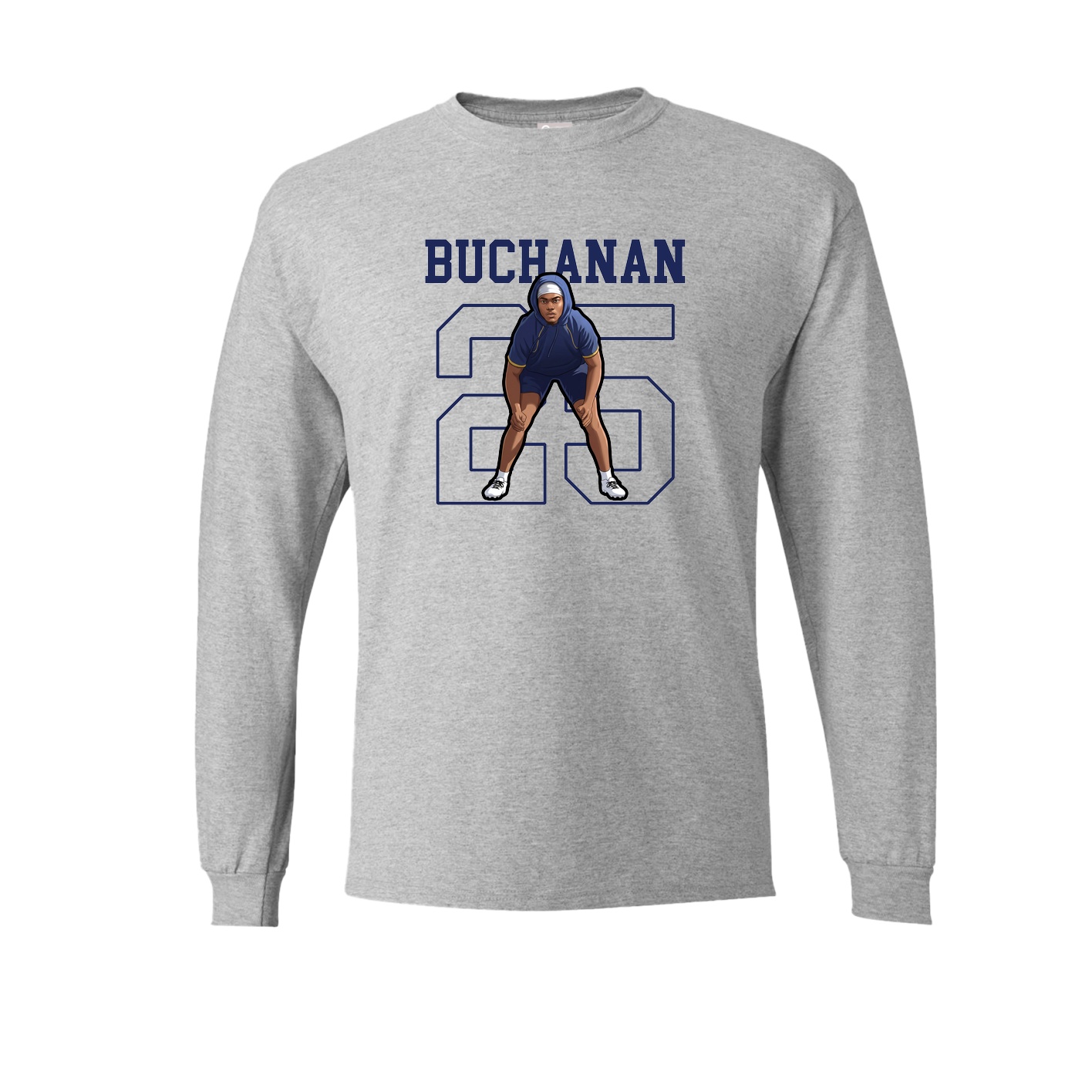 Long Sleeve Tee — Shirsey in Grey