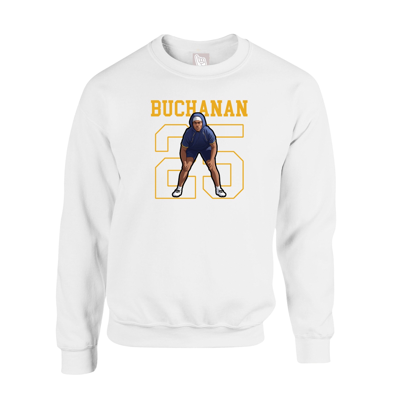 Fleece Crew — Shirsey in White