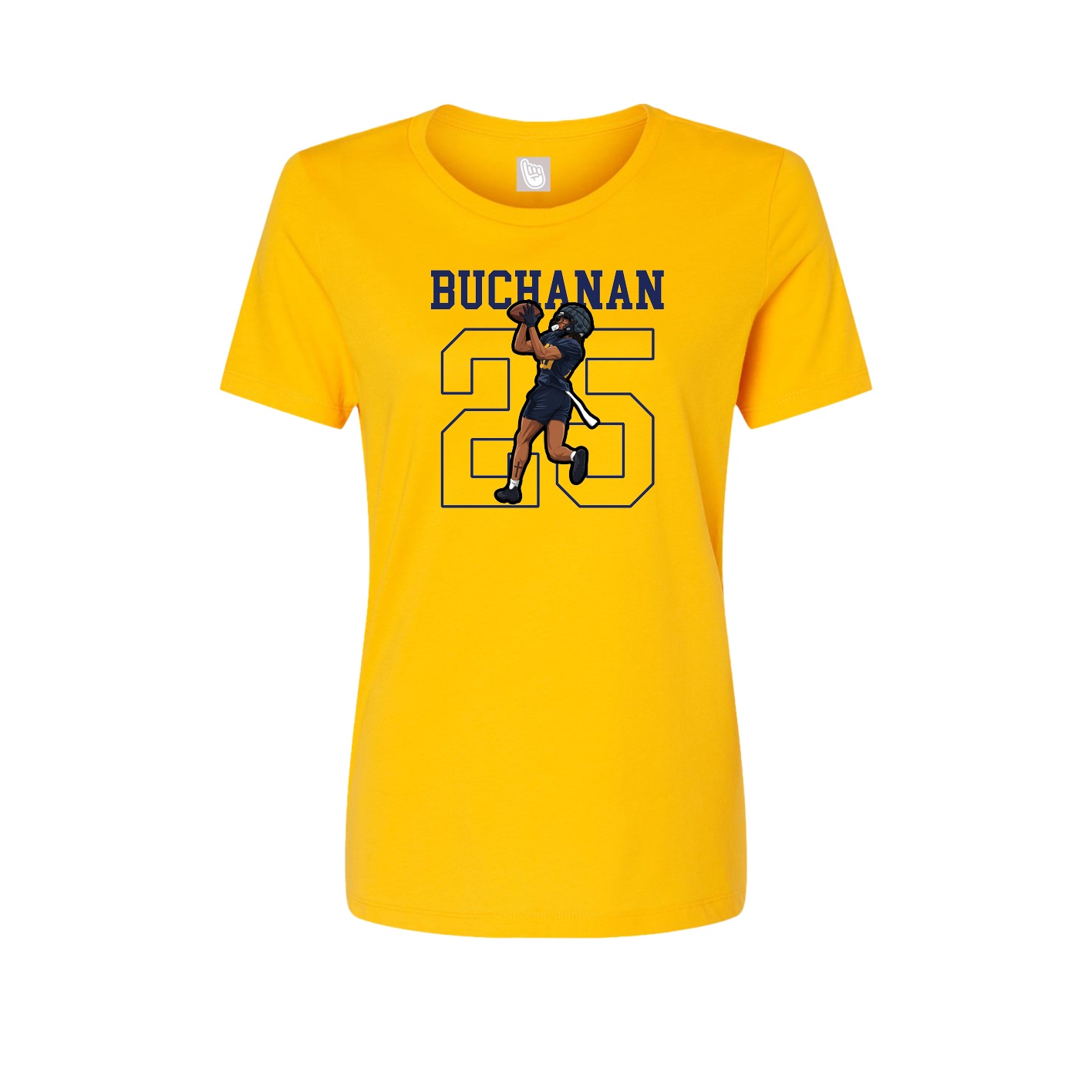 Fitted Women's Tee — Shirsey in Gold