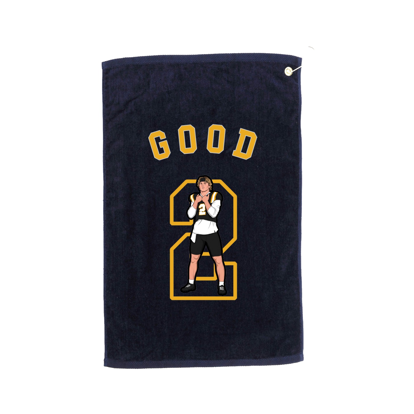 Golf Towel — Shirsey Arch in Navy