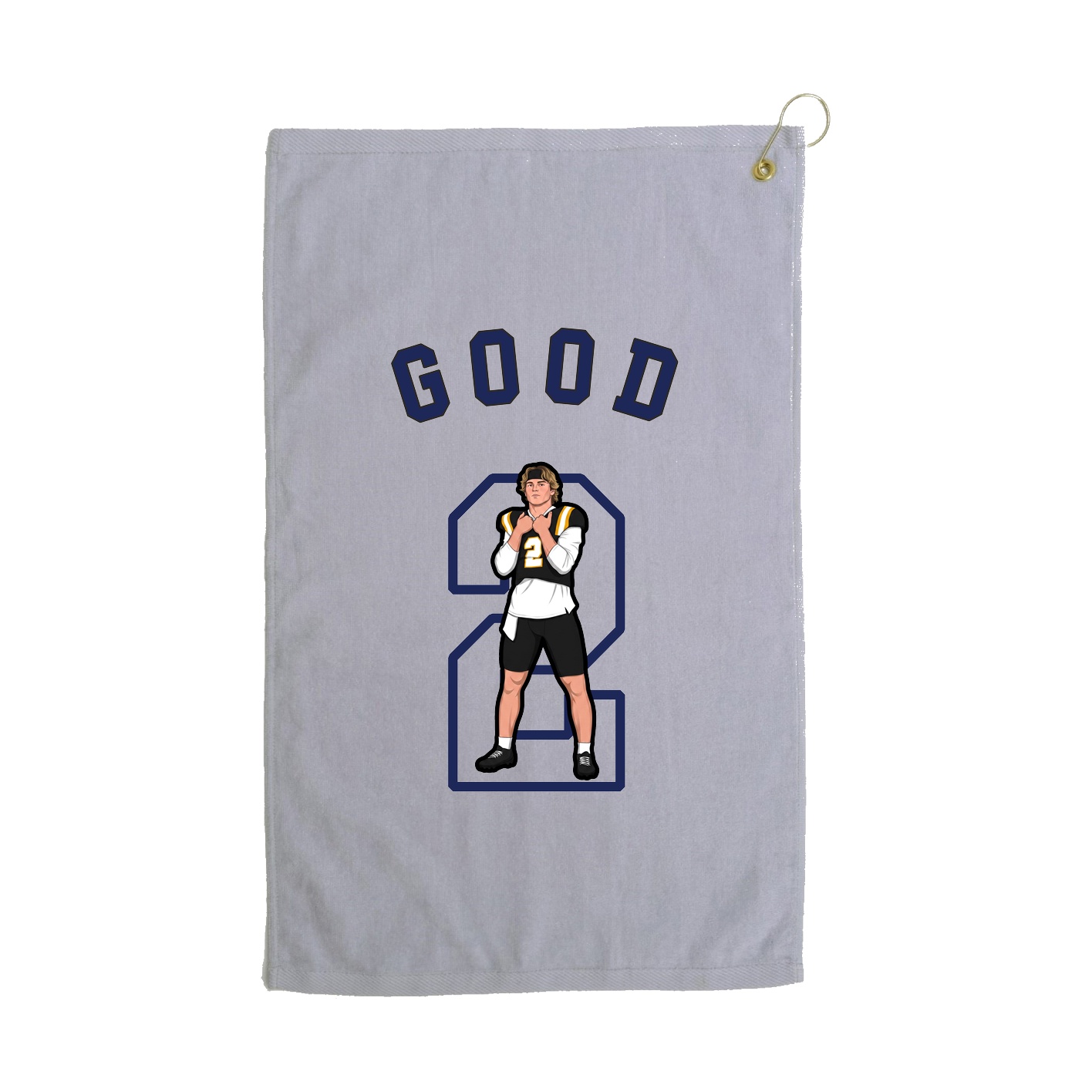 Golf Towel — Shirsey Arch in Grey