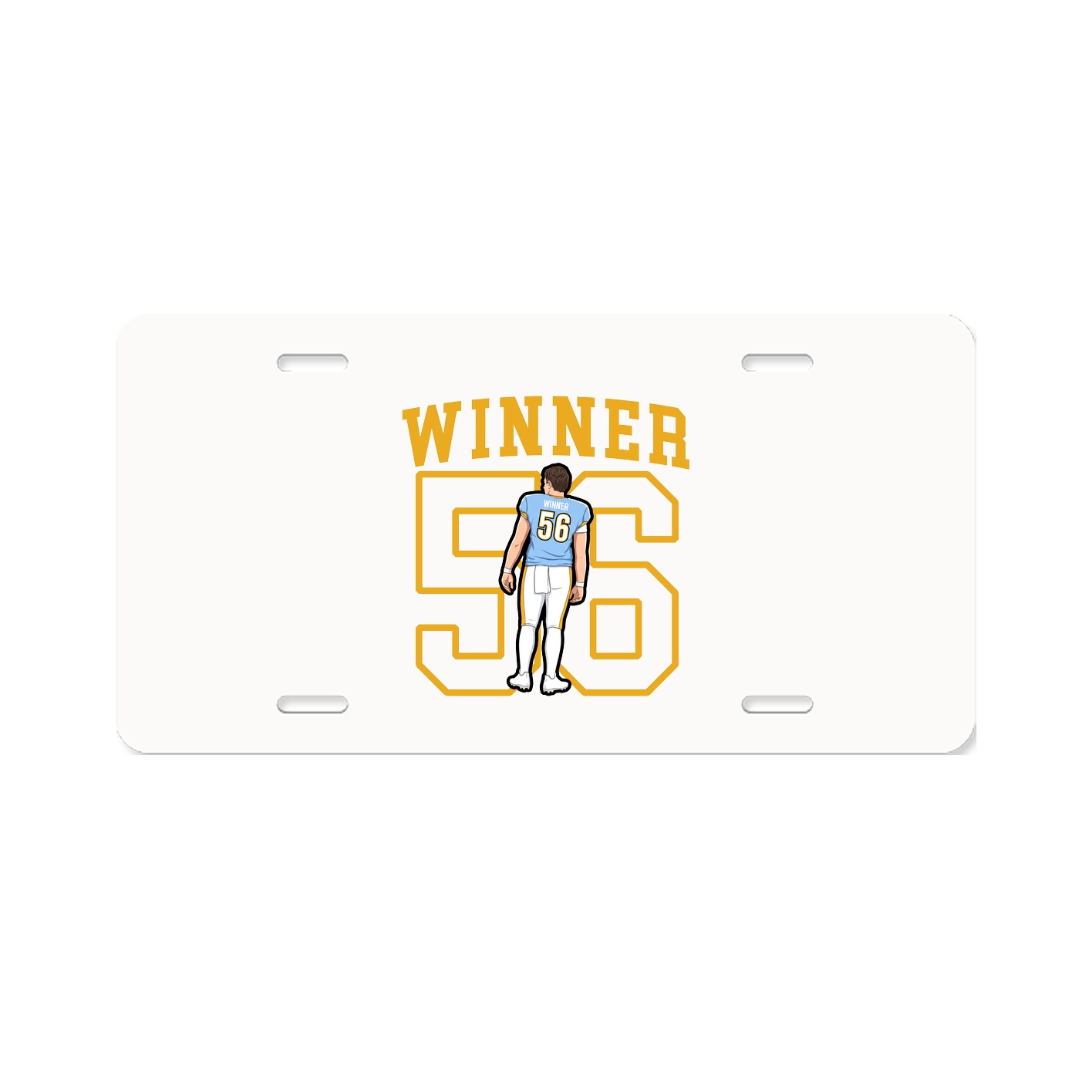 License Plate — Shirsey in Classic