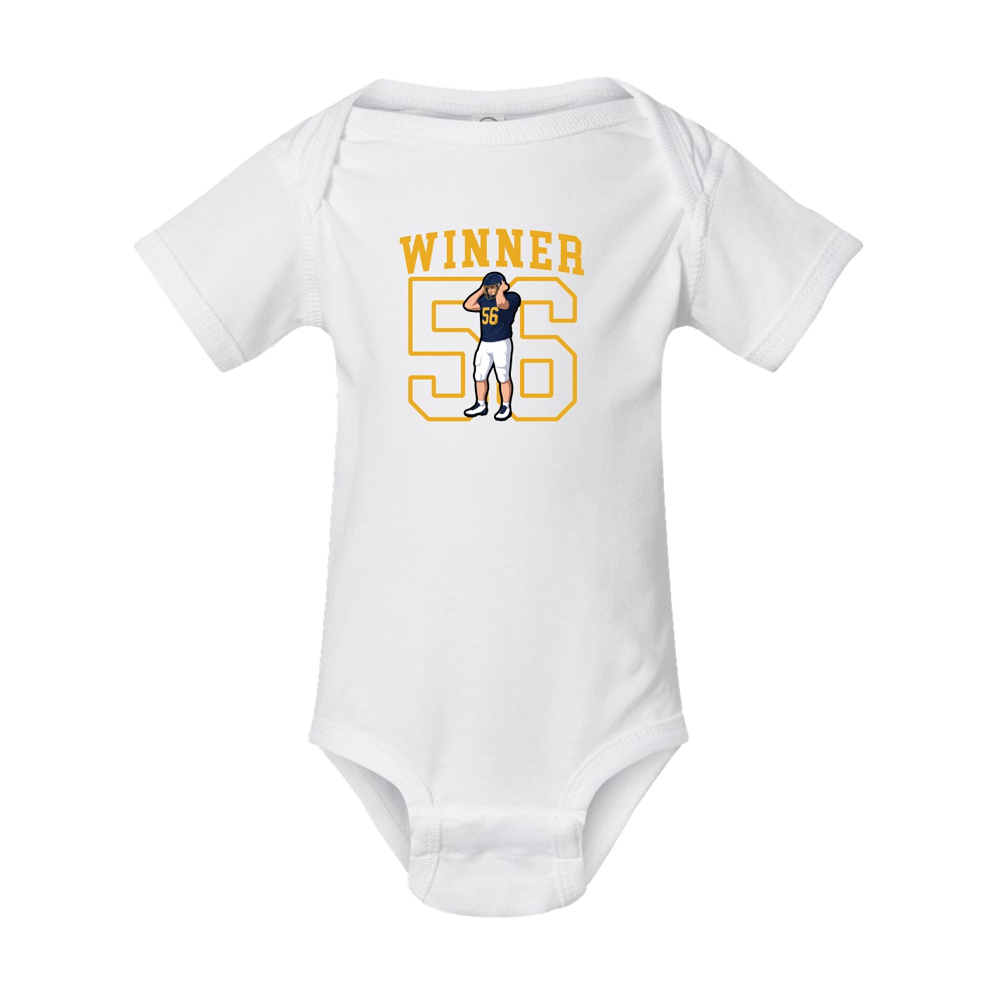 Baby Onesie — Shirsey in White