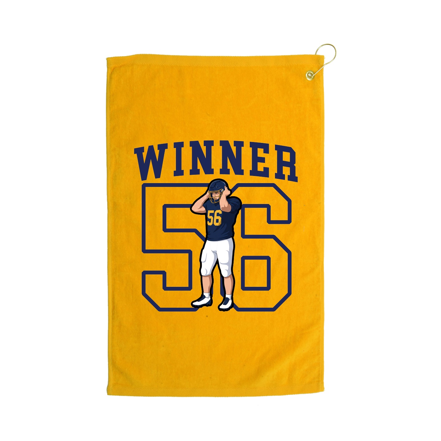Golf Towel — Shirsey in Gold