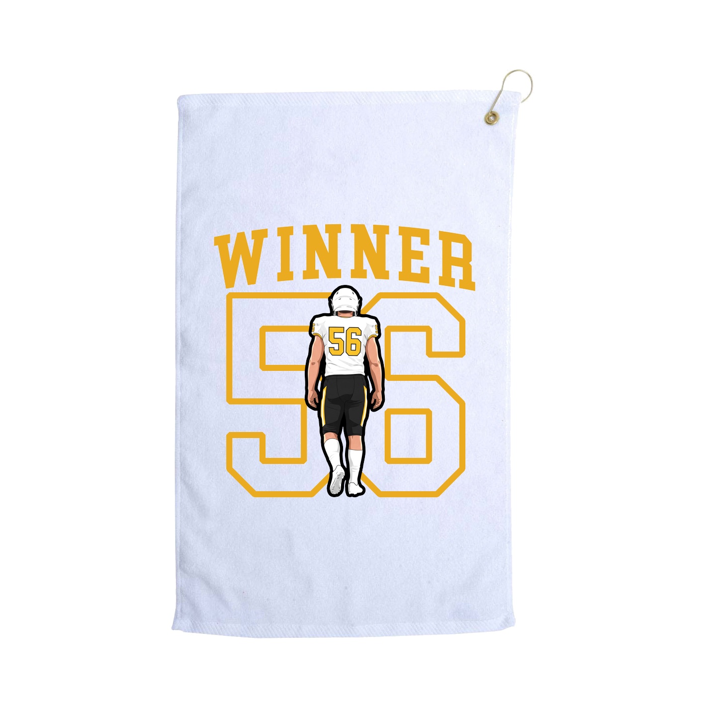 Golf Towel — Shirsey in White