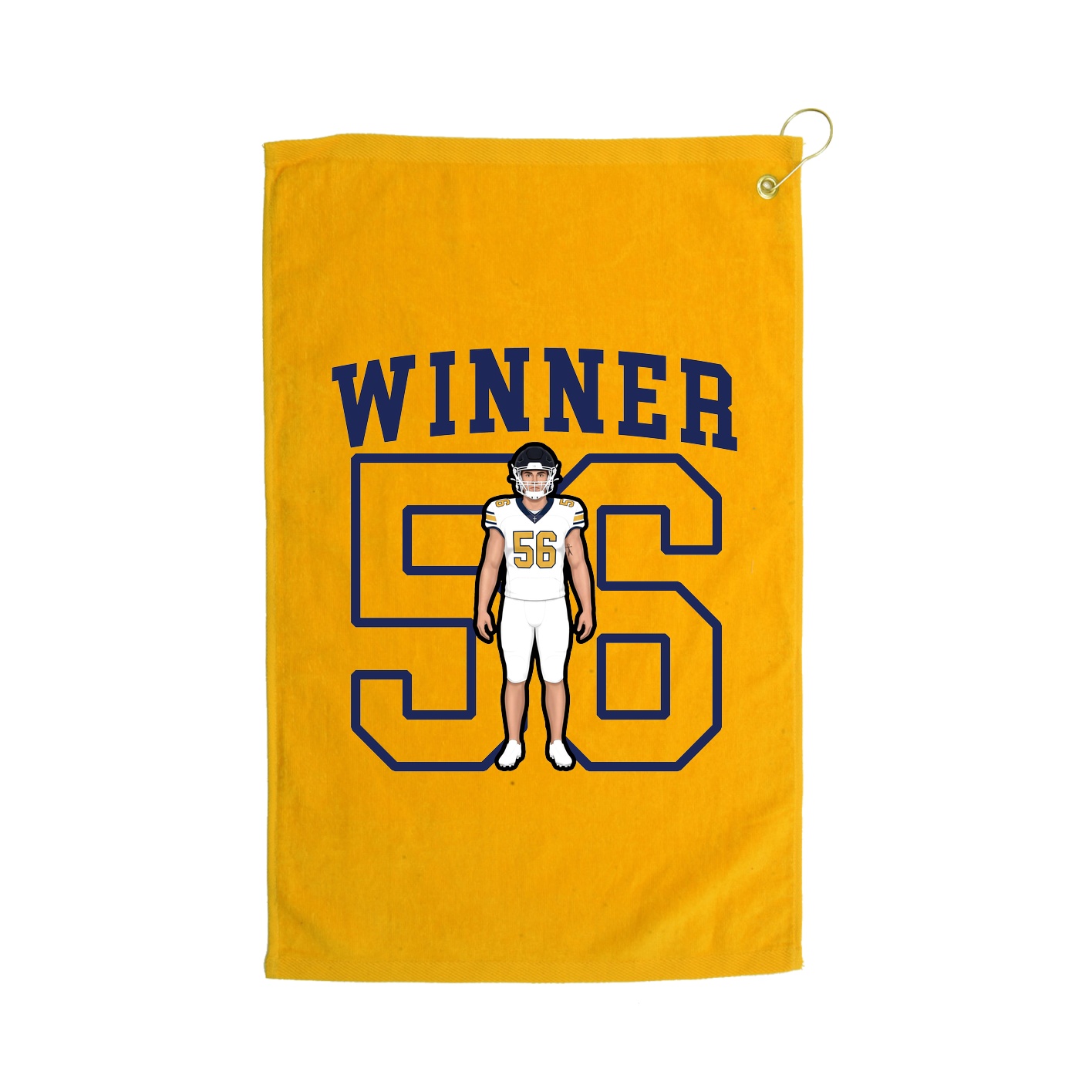 Golf Towel — Shirsey in Gold