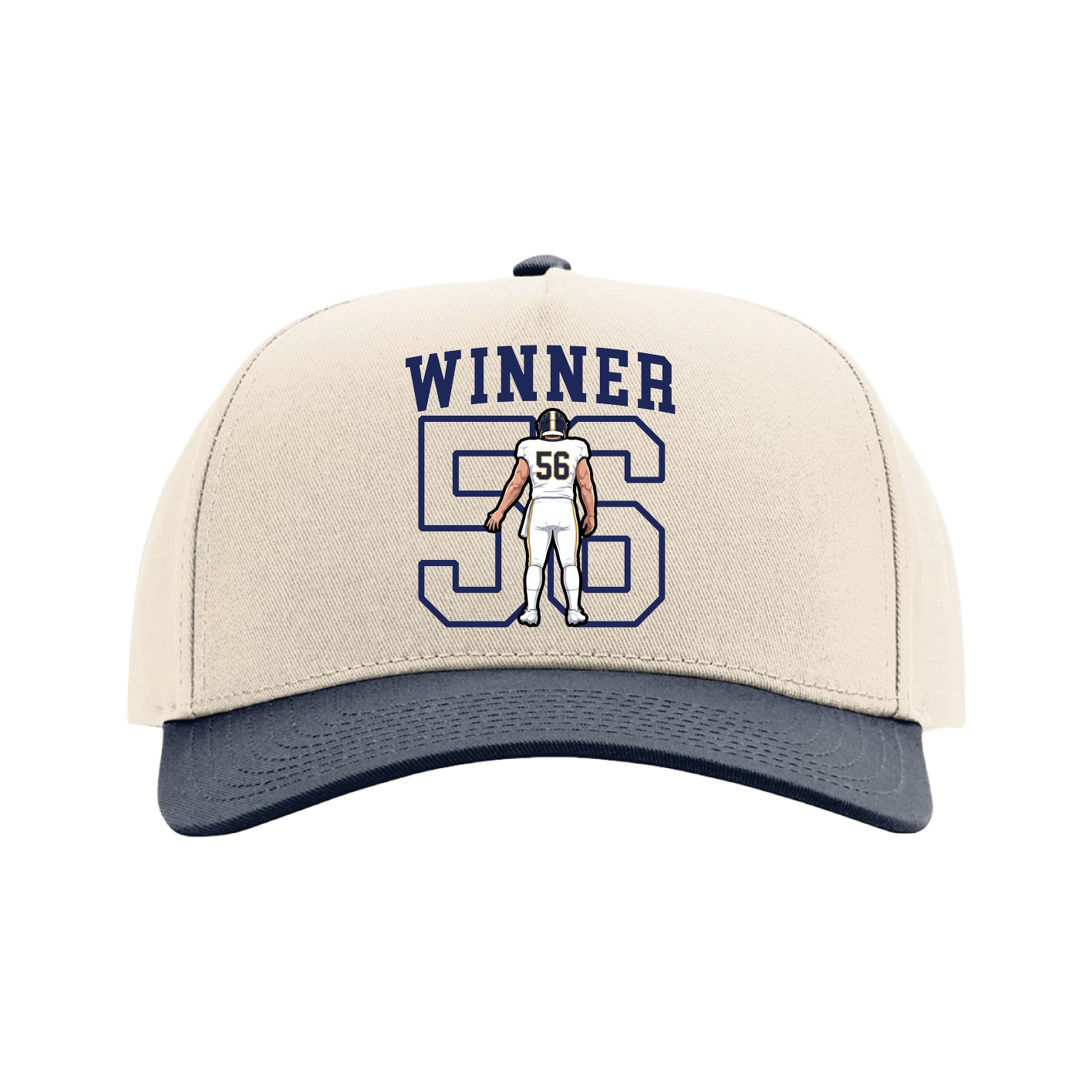 Full Fabric Five-Panel Champ Cap