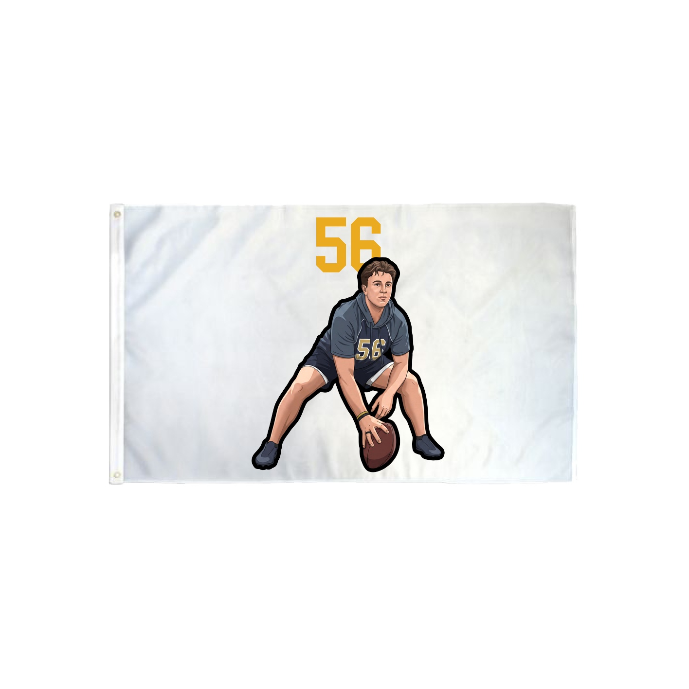 3x5 Flag — Number Top in Classic