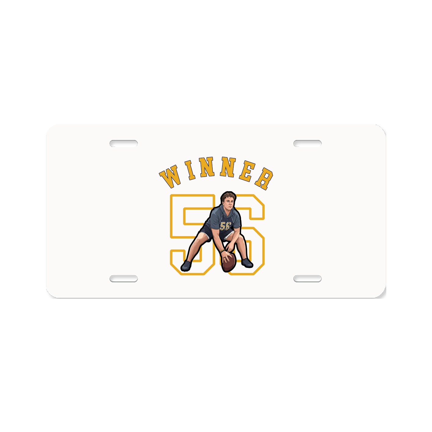 License Plate — Shirsey Arch in Classic
