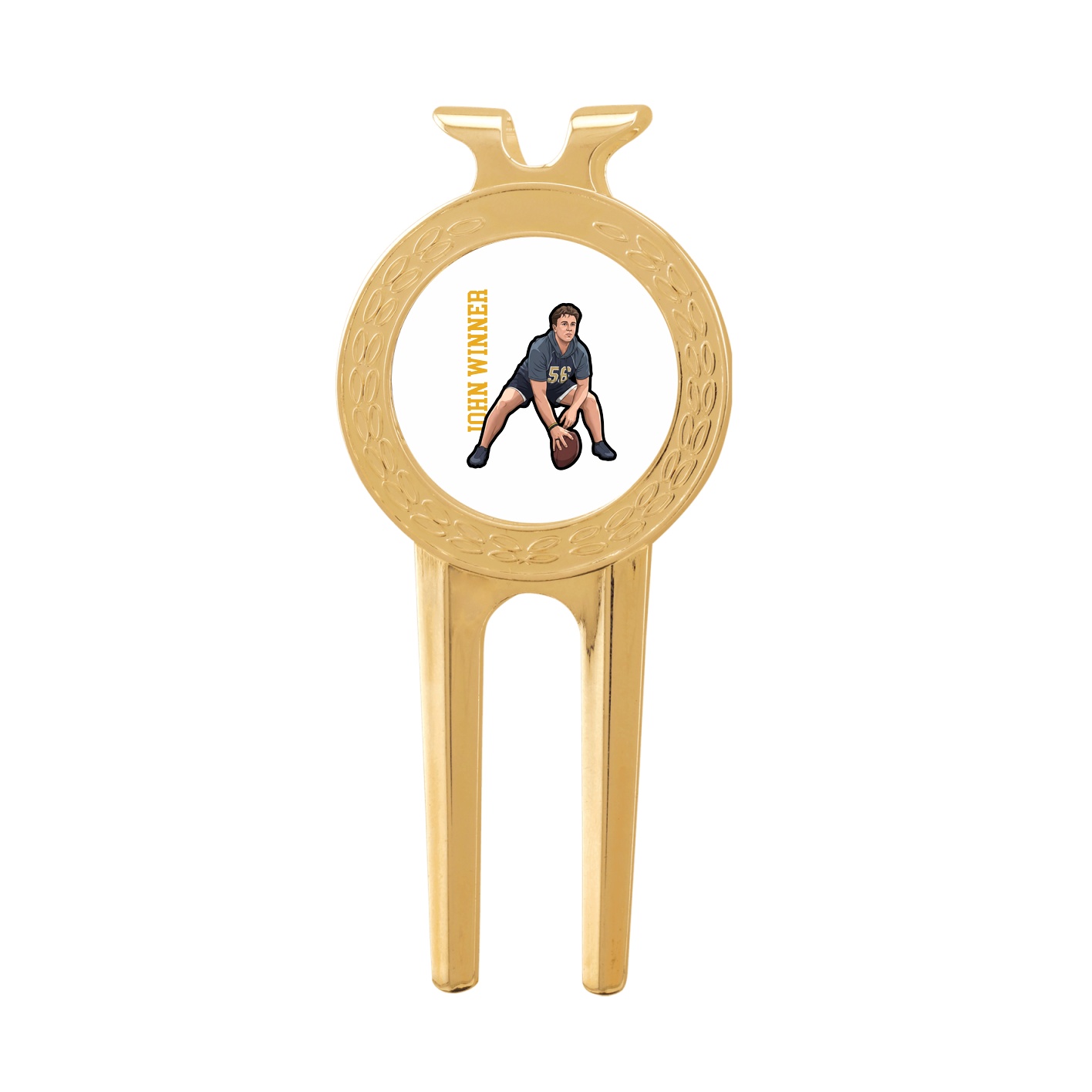 Divot Tool with Ball Marker — Name Vertical in Classic