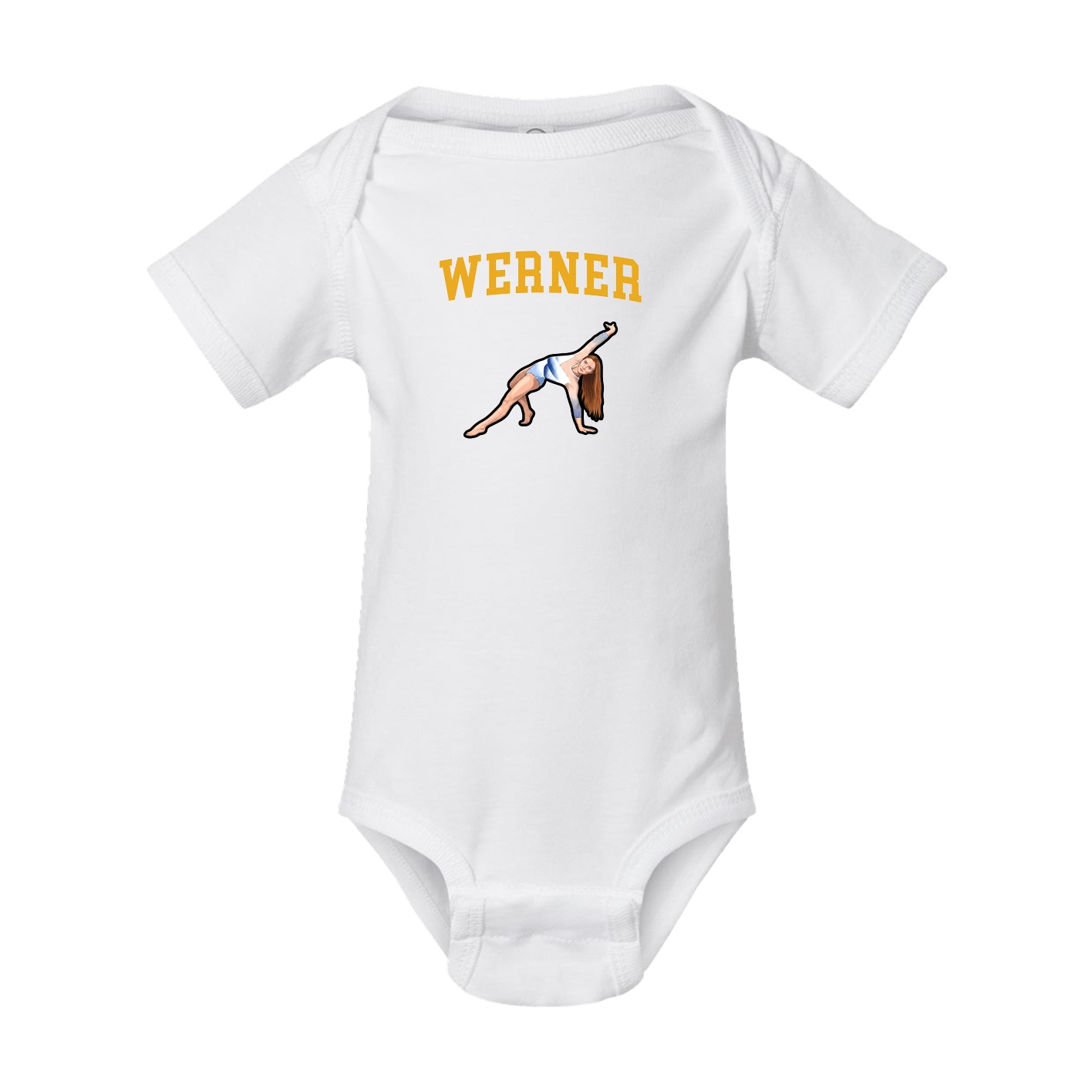 Baby Onesie — Shirsey in White