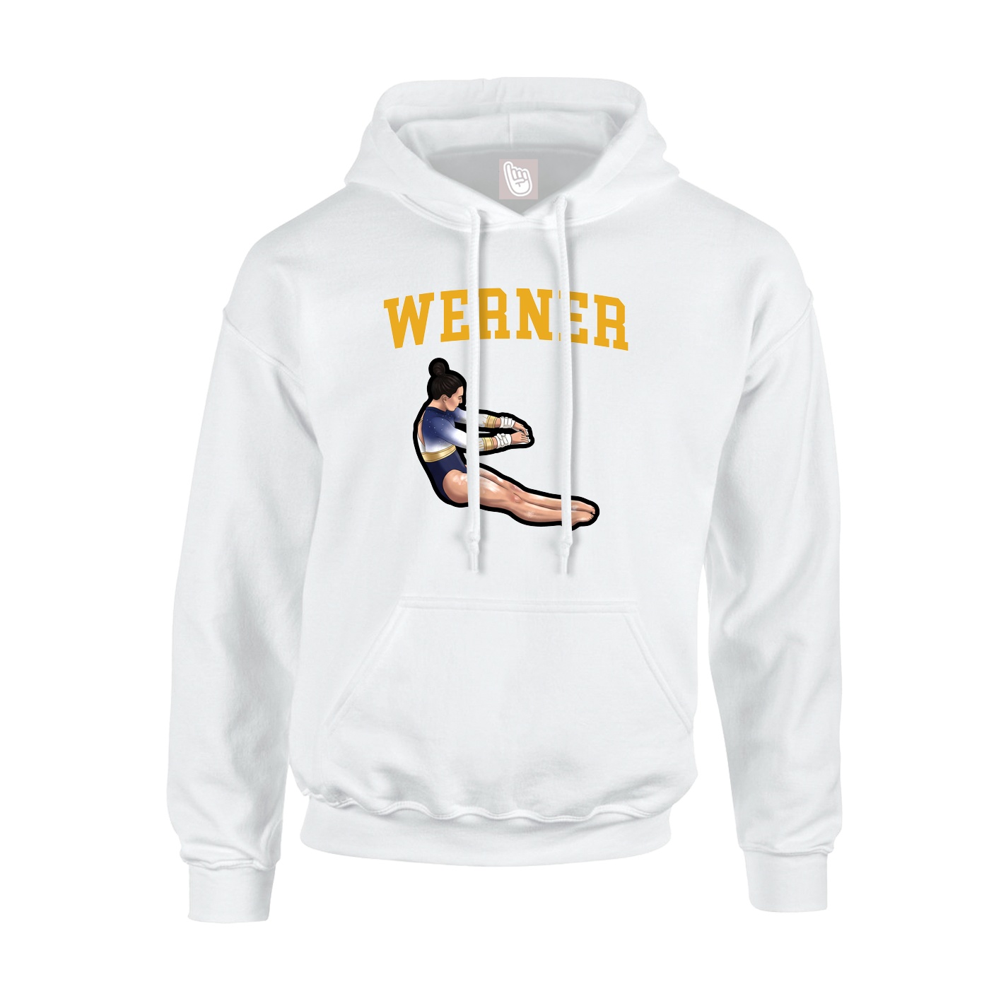 Hoodie — Shirsey in White